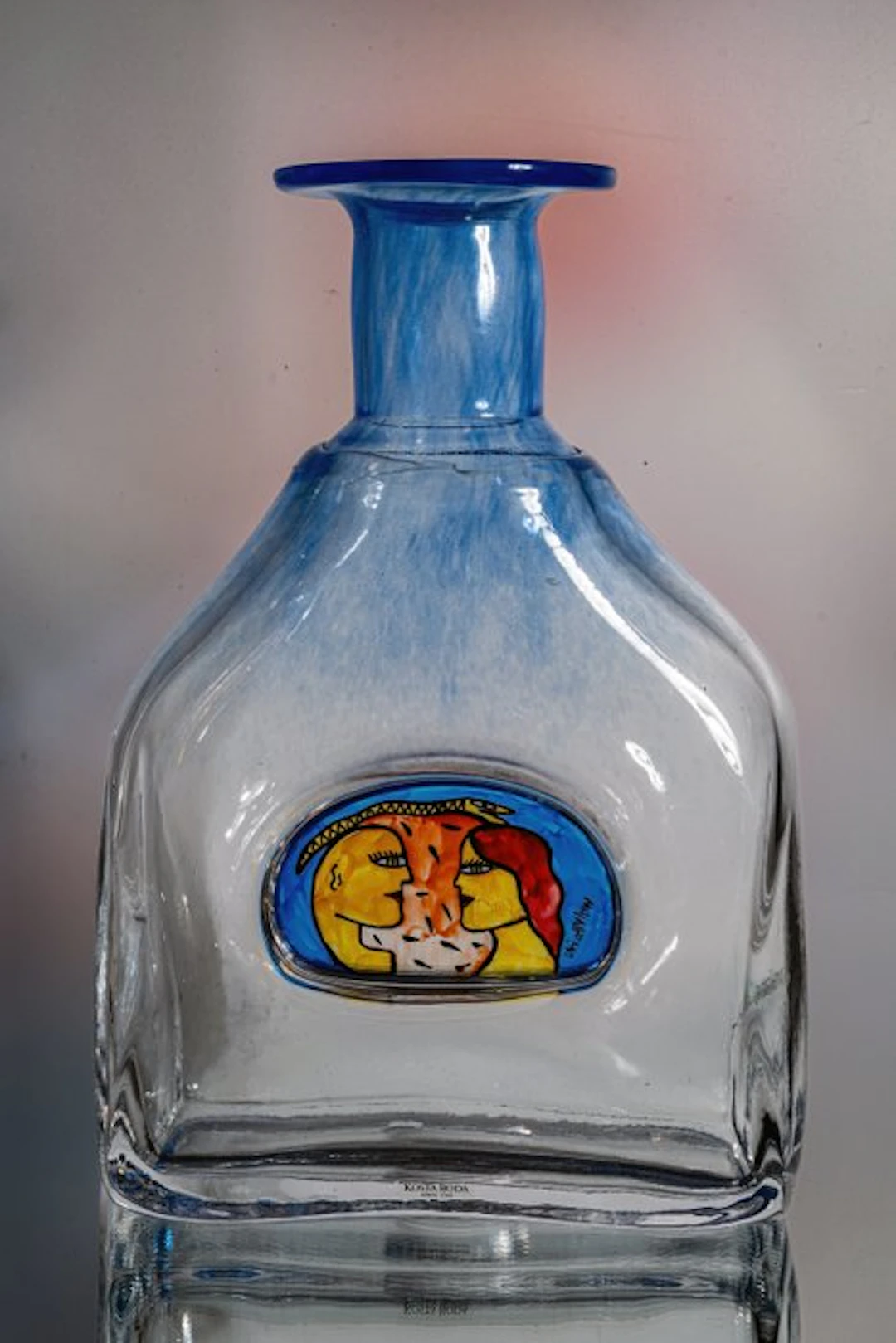 Kosta Boda - Ulrica Hydman-Vallien - Vase - Vase object "Indian Summer" (2001