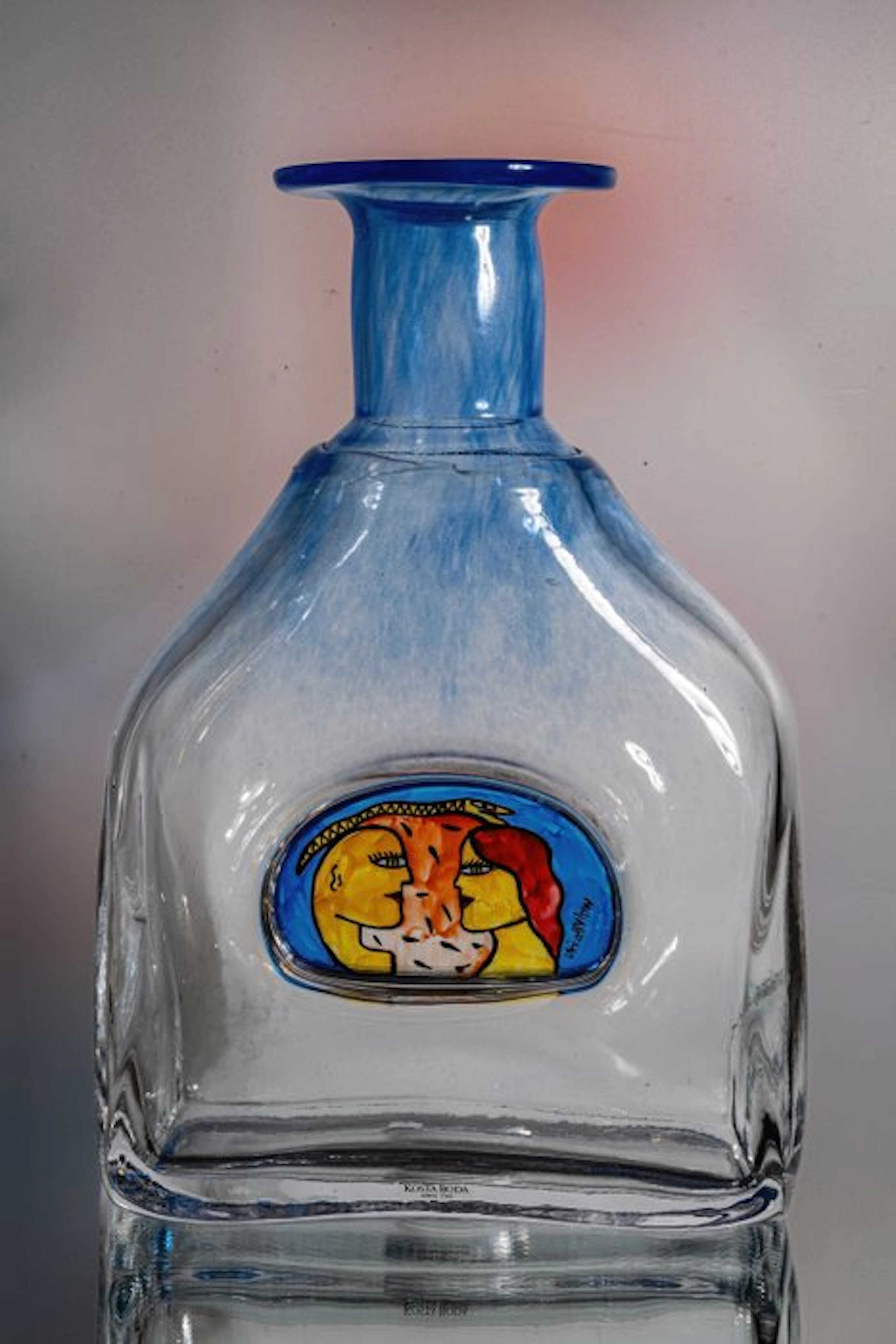 Kosta Boda - Ulrica Hydman-Vallien - Vase - Vase object "Indian Summer" (2001