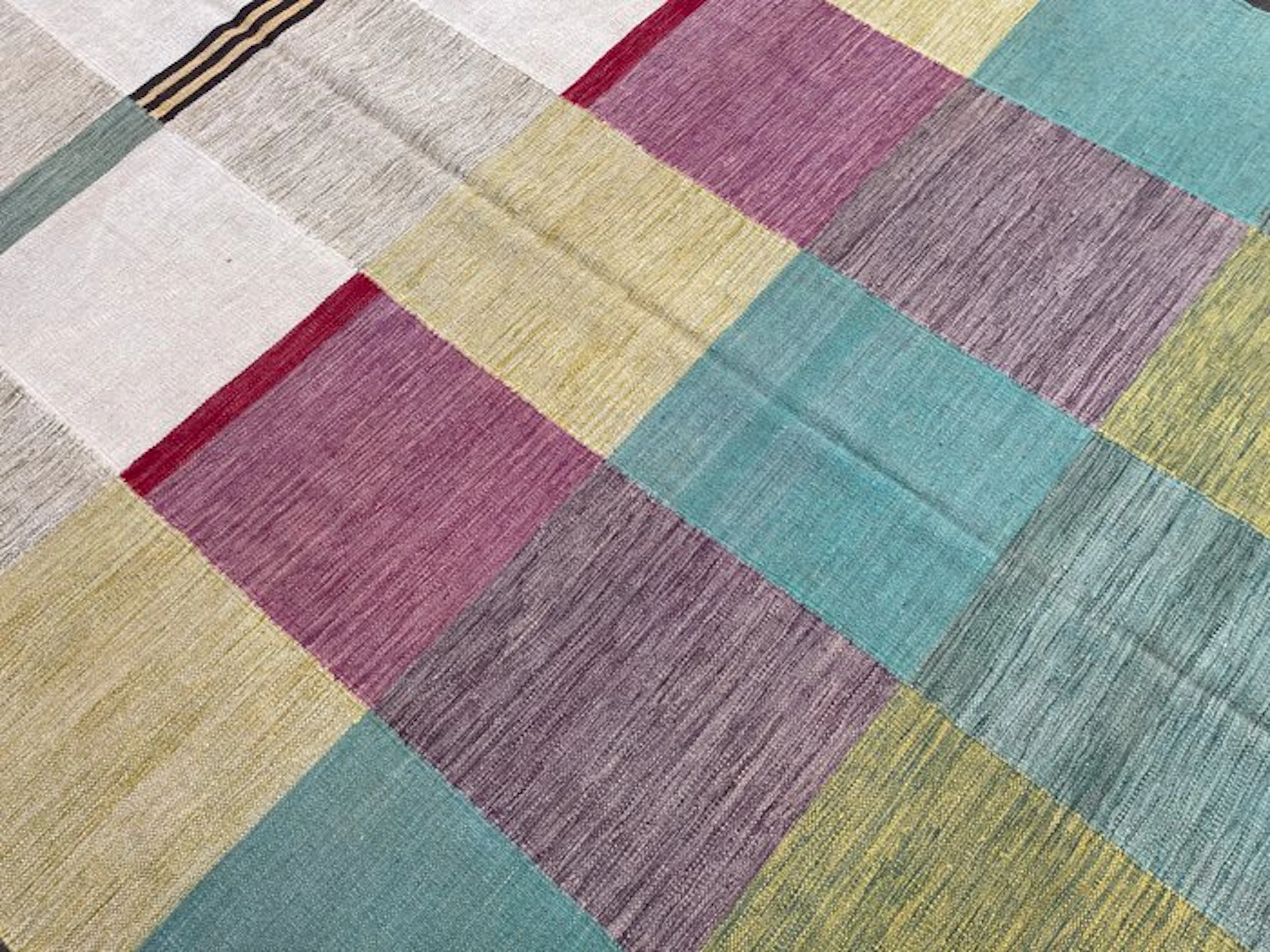Afghan designer kilim - (unused) - handwoven - wool - Kelim - 295 cm - 208 cm