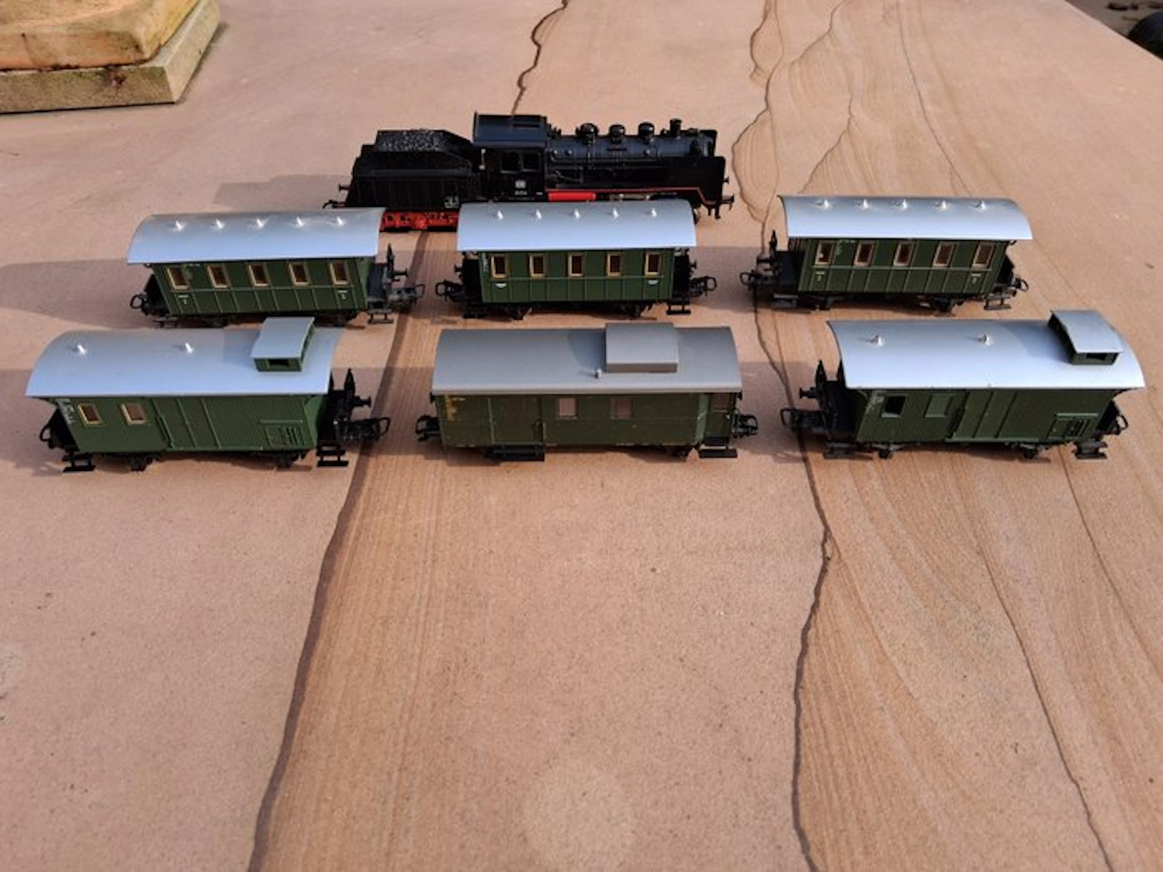Märklin H0 - 3003/2854aS/4007/4008 - Train set (7) - Passenger train