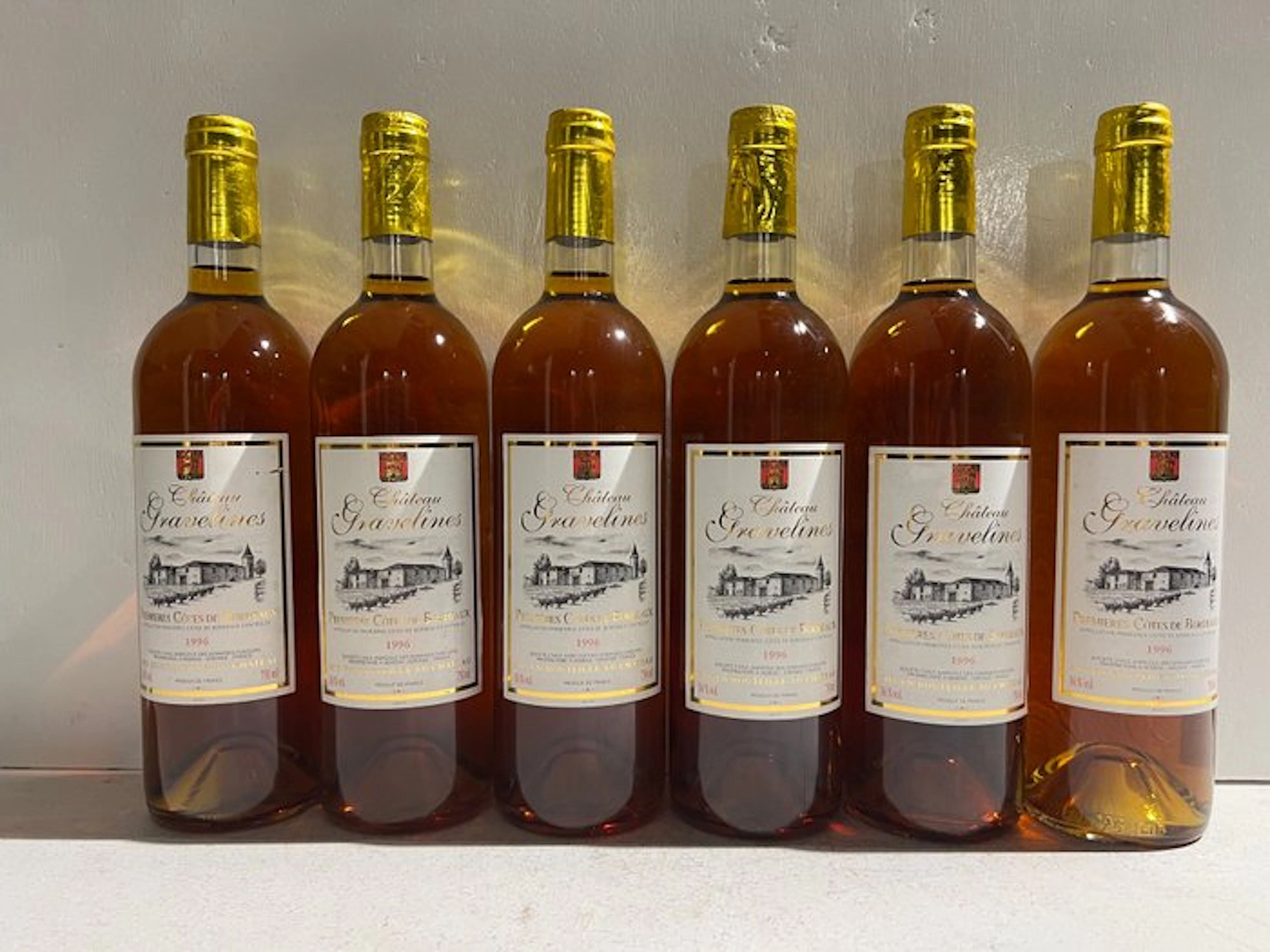 1996 Chateau Gravelines - Bordeaux - 6 Bottles (0.75L)