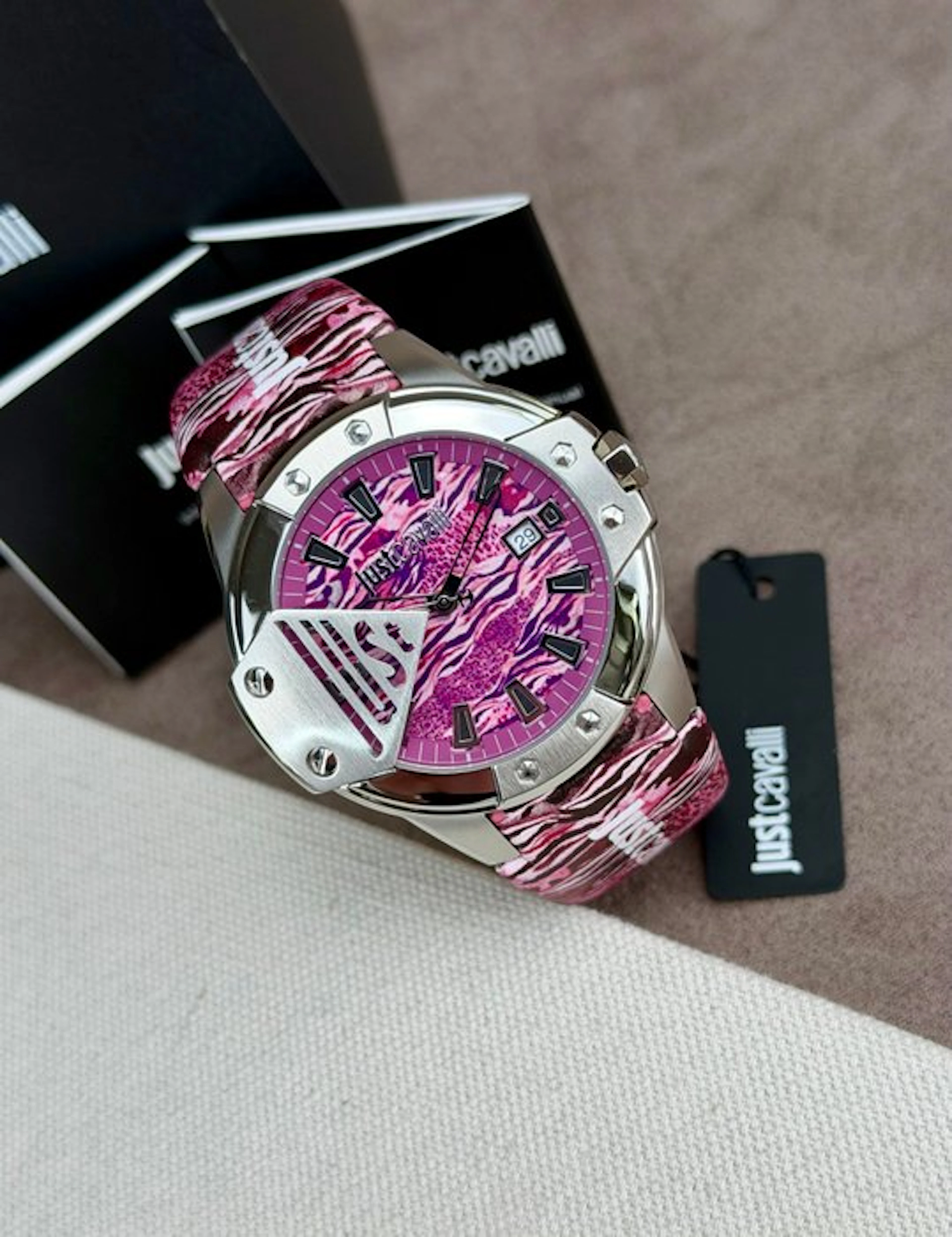 Just Cavalli - Young Date Pink - No reserve price...
