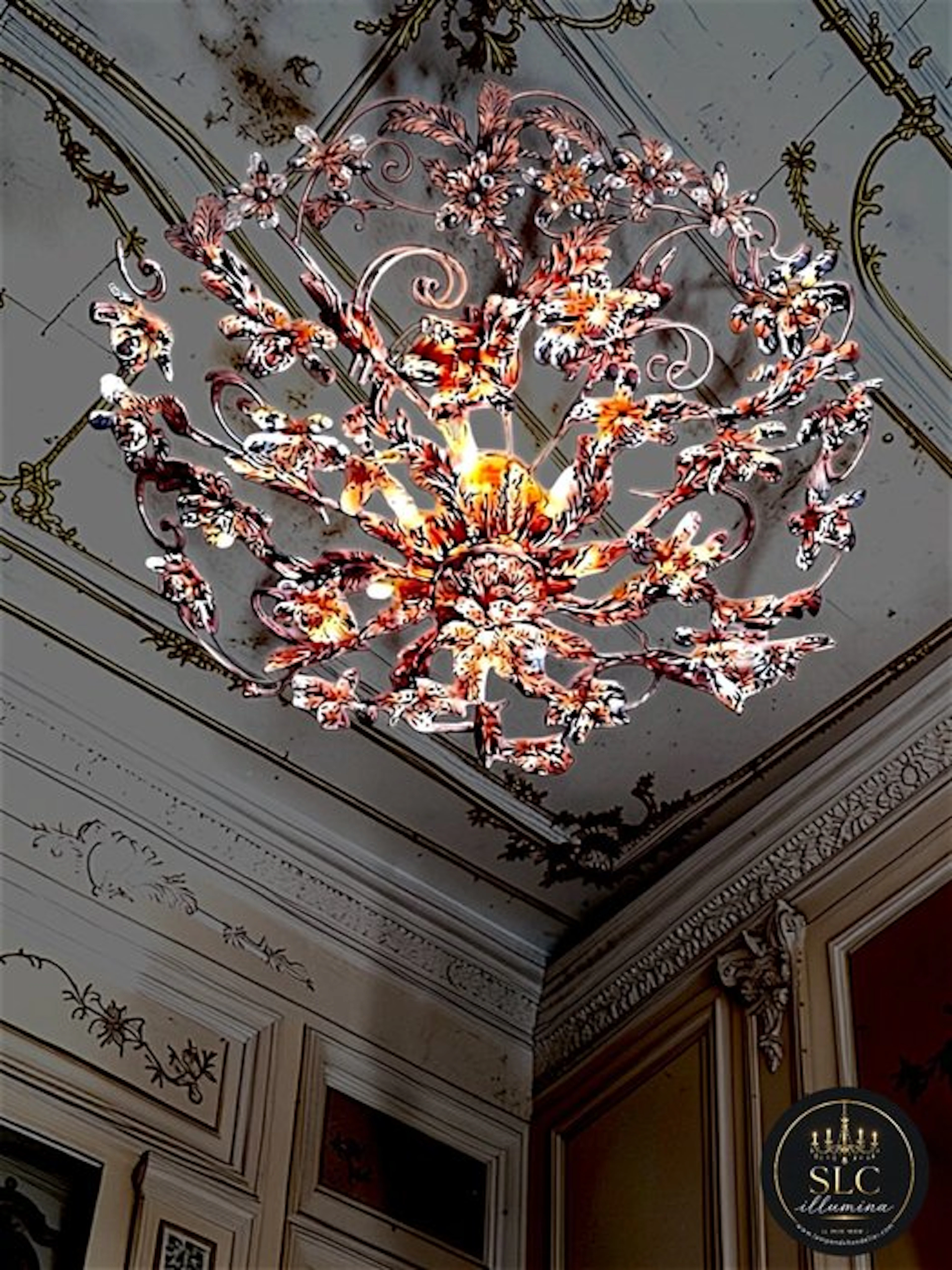 SLC Illumina - MG - Ceiling lamp - Epoca PL - Wrought...