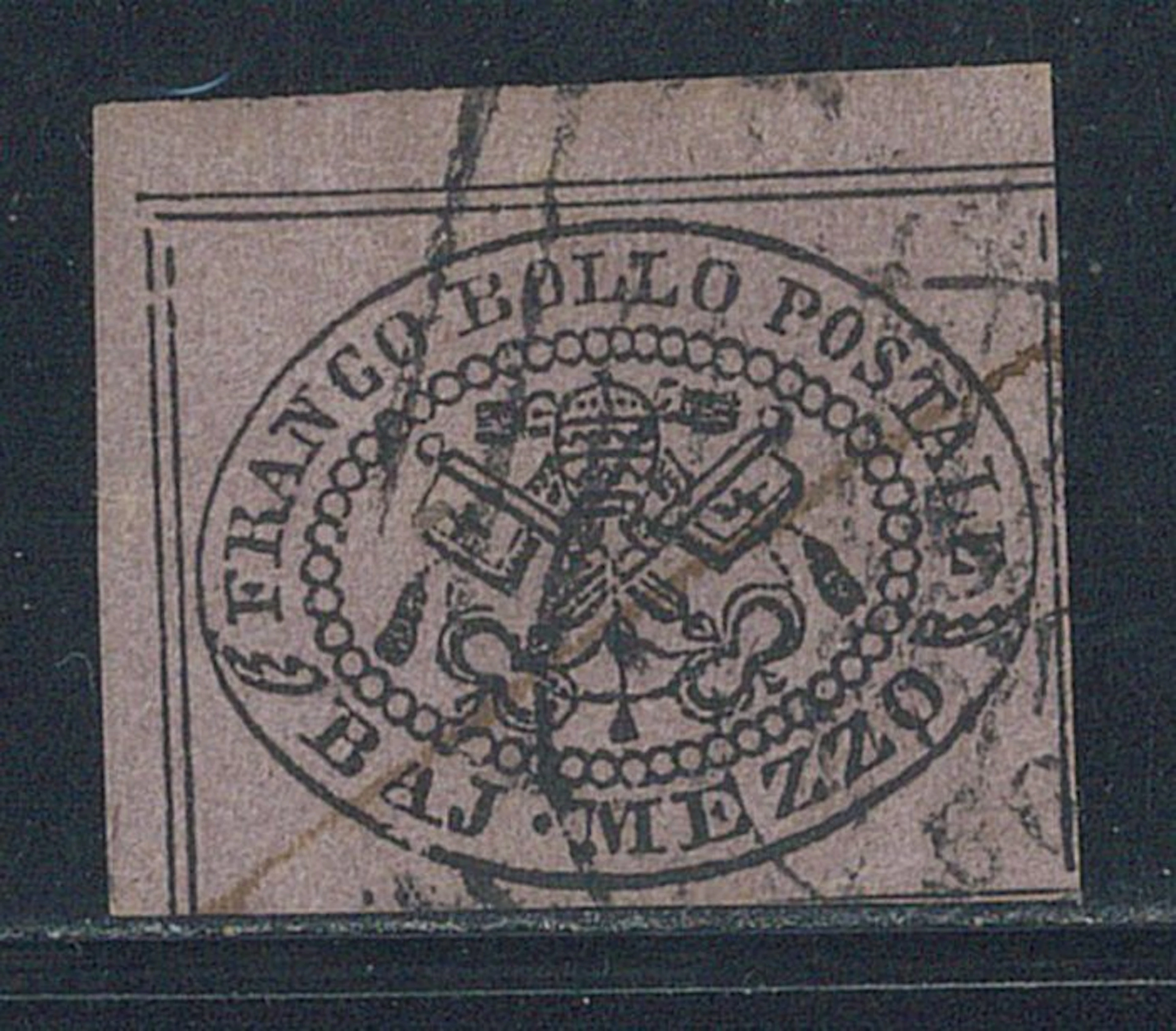 Italian Ancient States - Papal State - 1/2 b