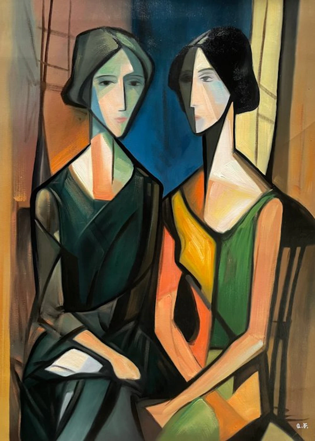 Adriano Ferretti (1976) - Geometria intima di due figure