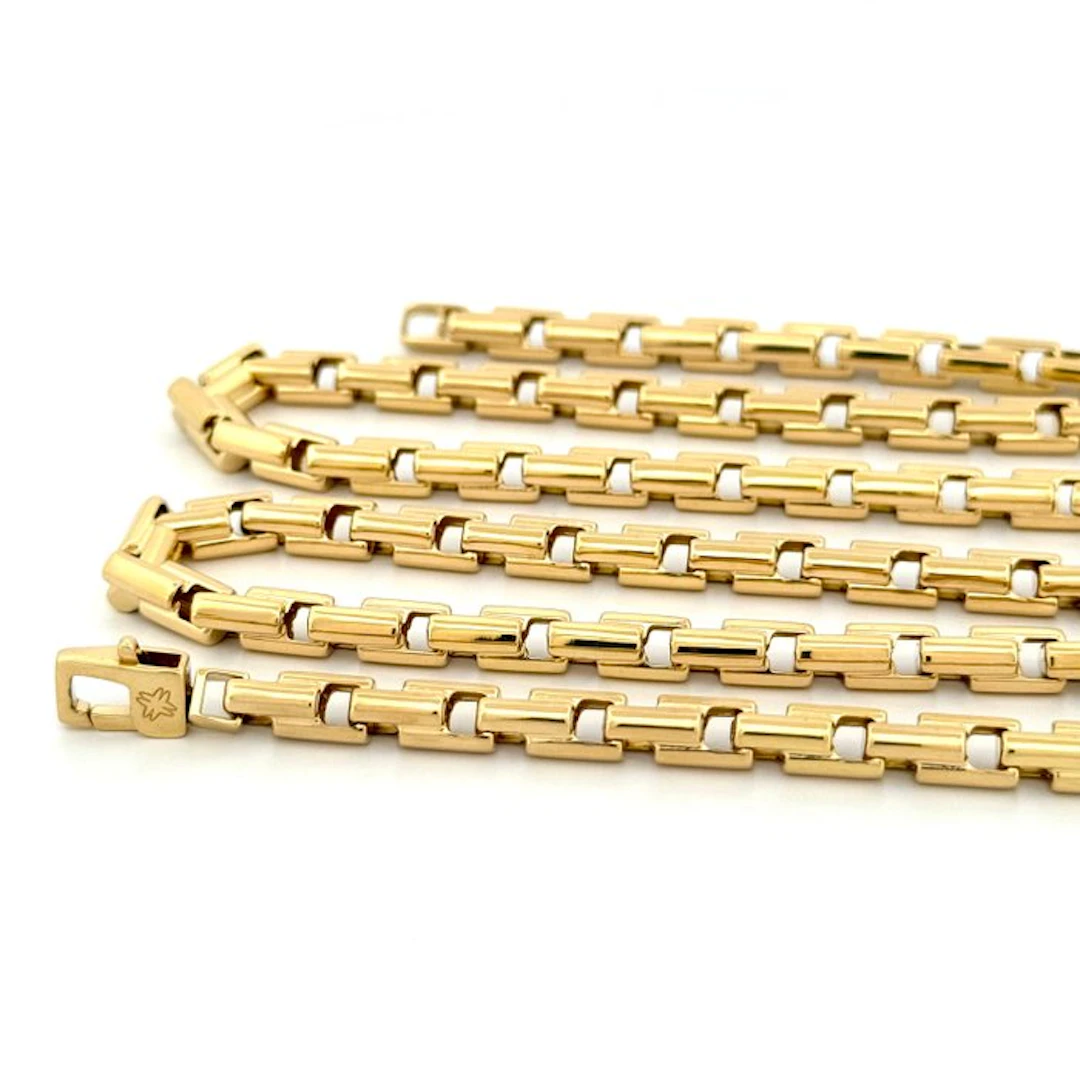 Handmade - Necklace - 26.9 g - 18 kt. Yellow gold - Maistrello