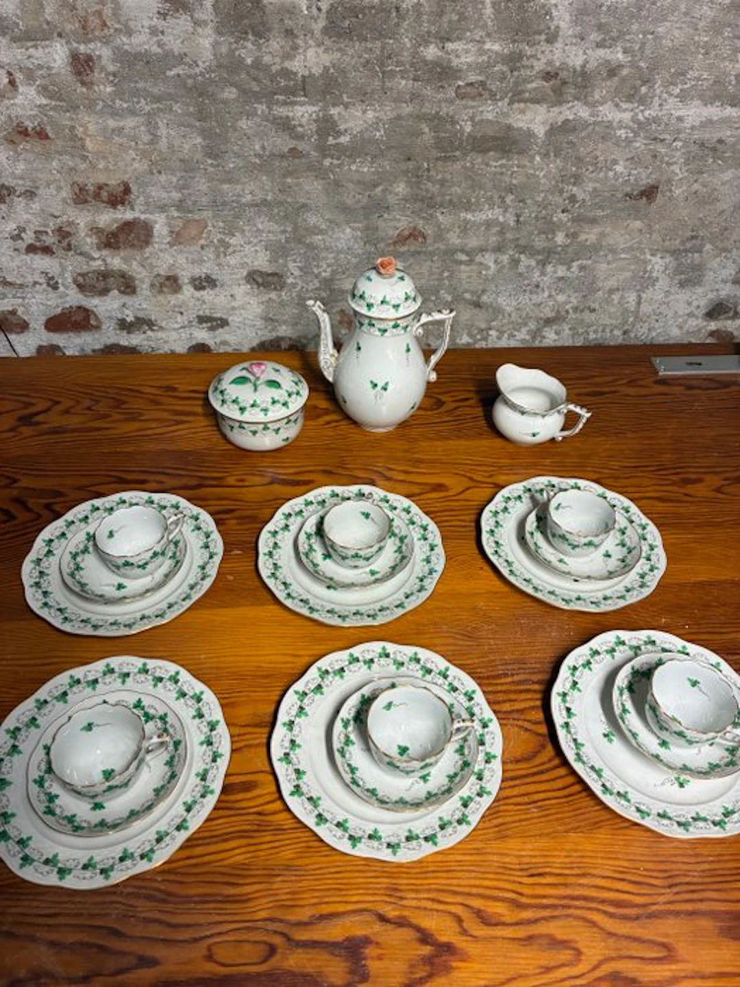 Herend - Coffee set for 6 (20) - Porcelain