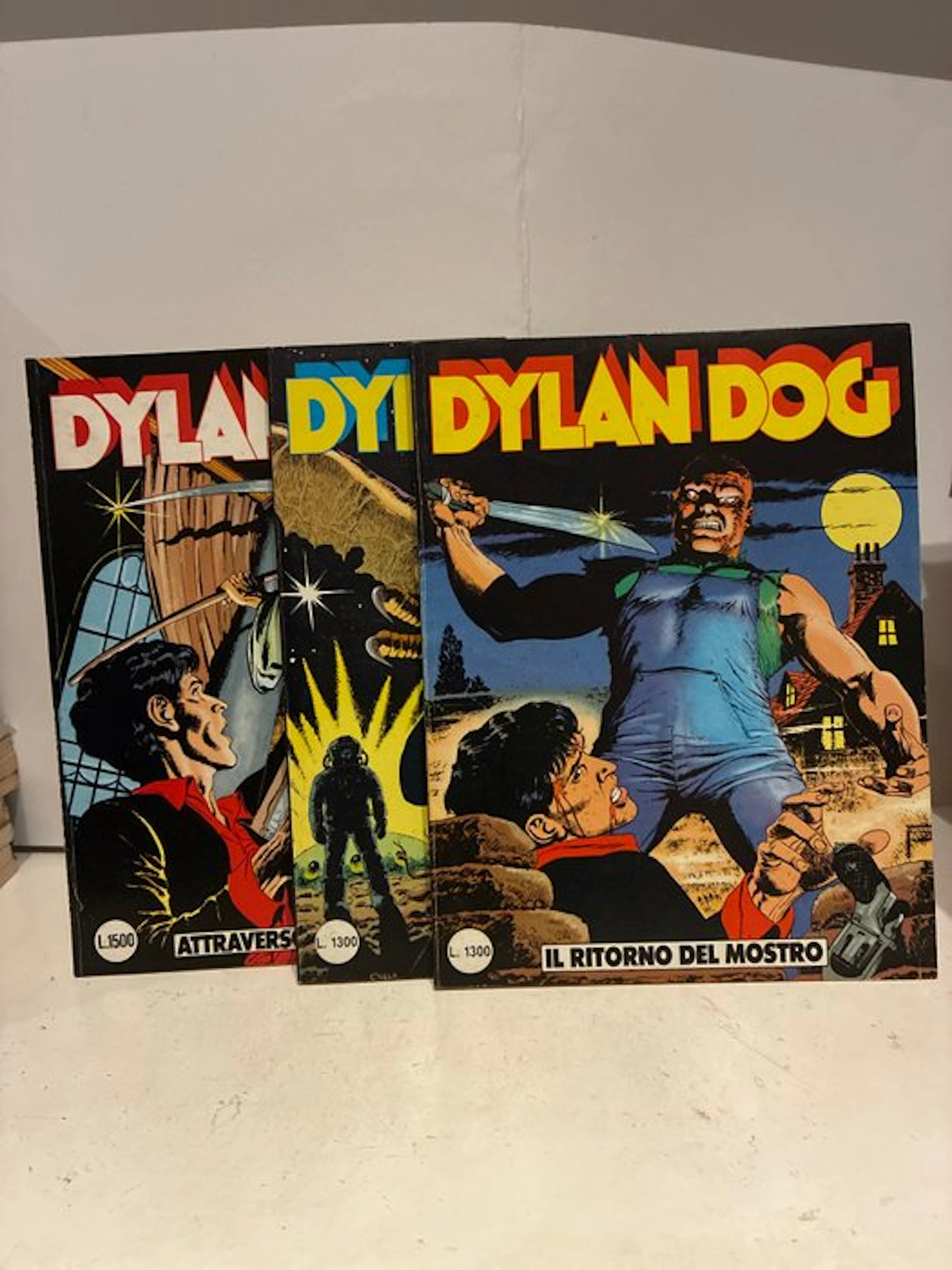 Dylan Dog nn. 8, 9, 10 - 3 Comic - First edition