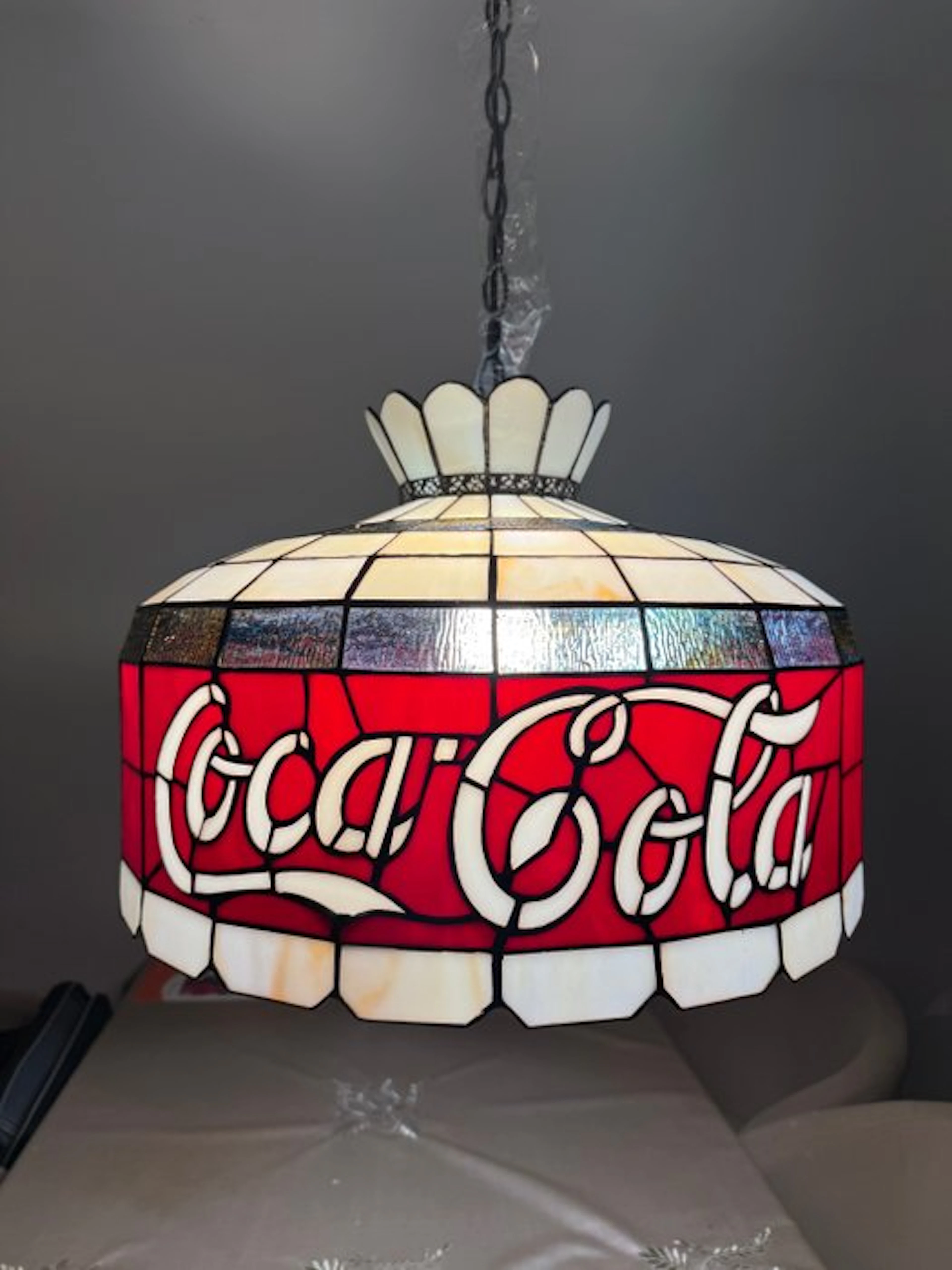 Extravagante XXL Tiffany stijl hanglamp - "CEILING COLA...