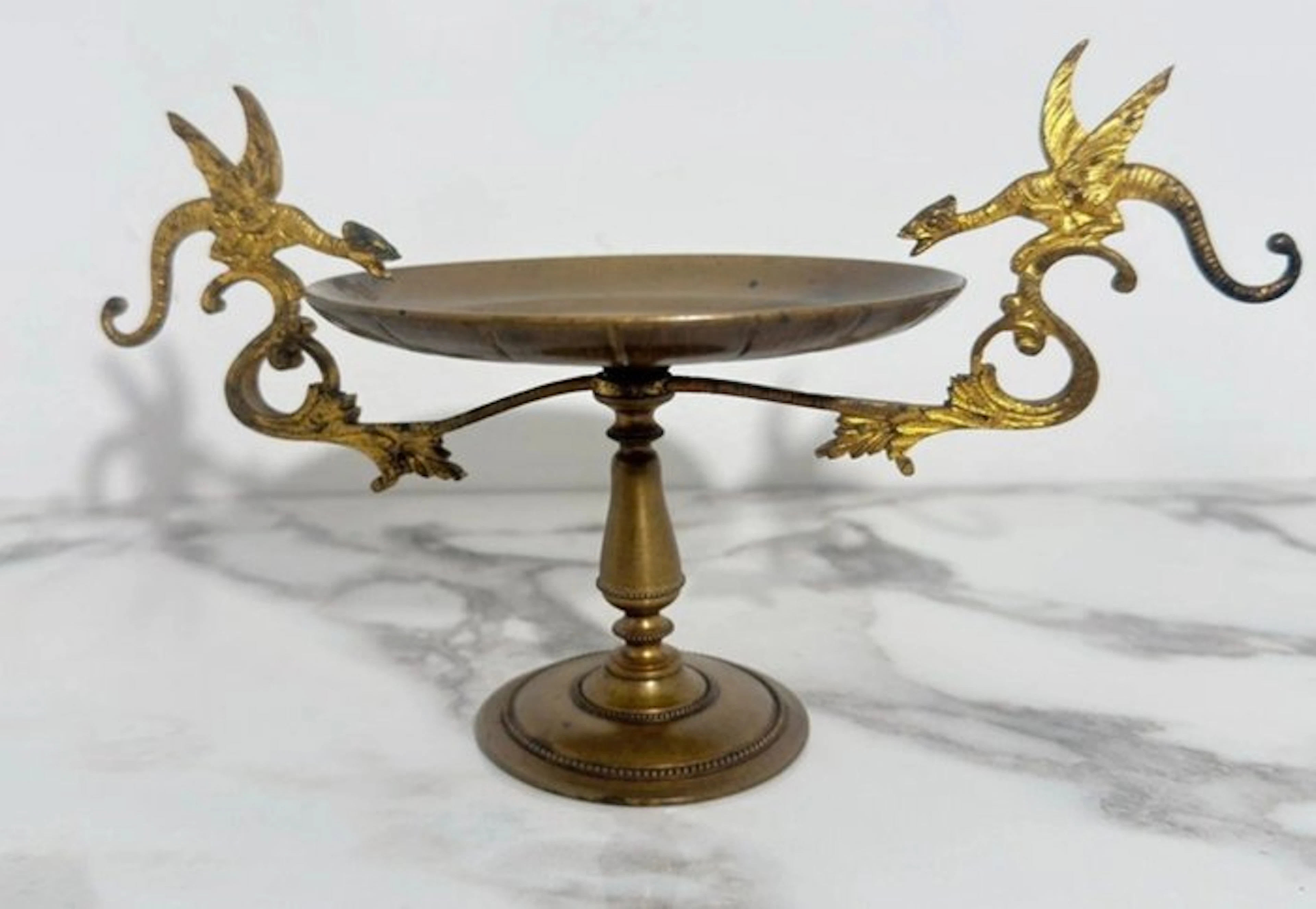 Fruit bowl - Grand Tour Cake Stand in Bronze and Brass...