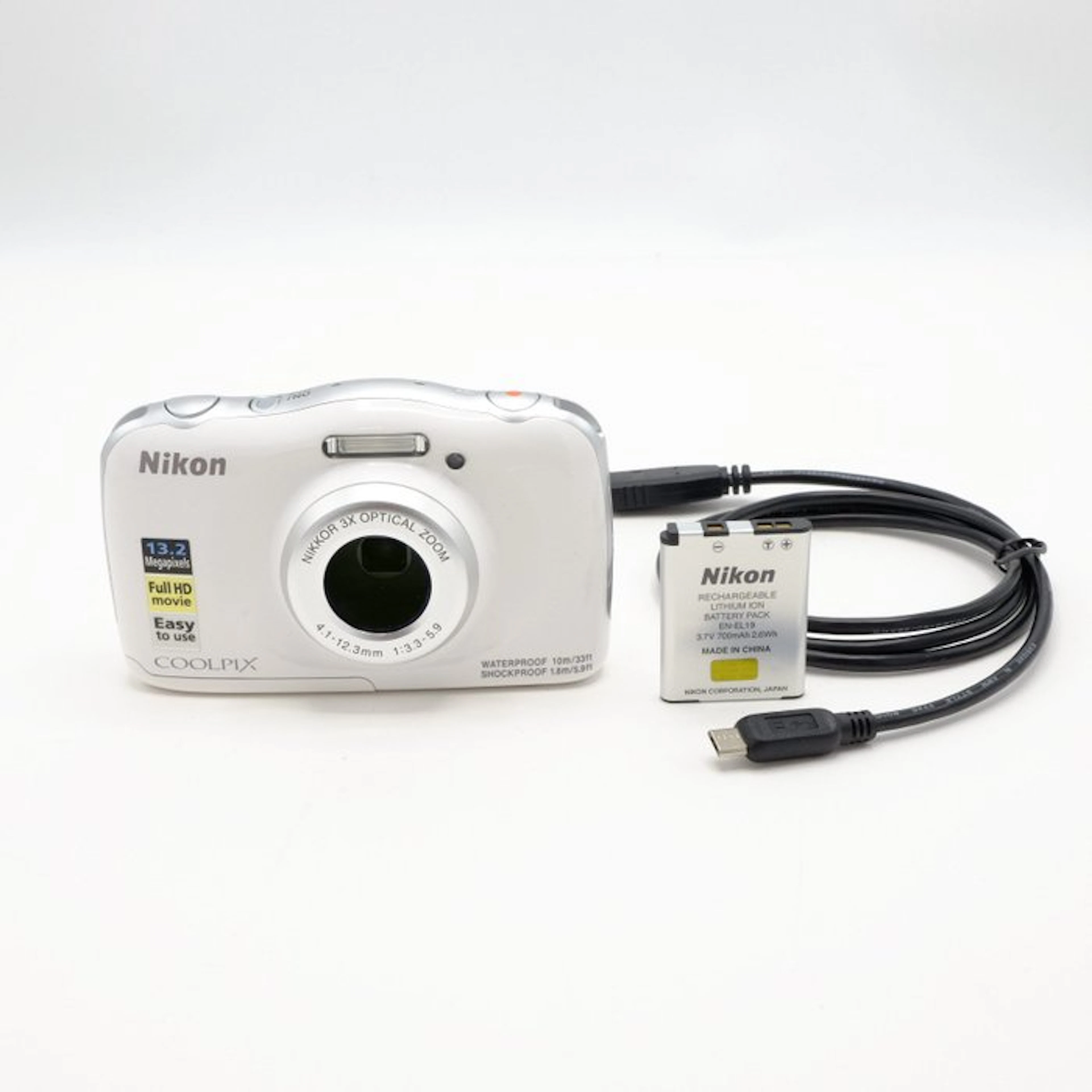 Nikon Coolpix W100 Waterdichte Digitale Compact Camera...