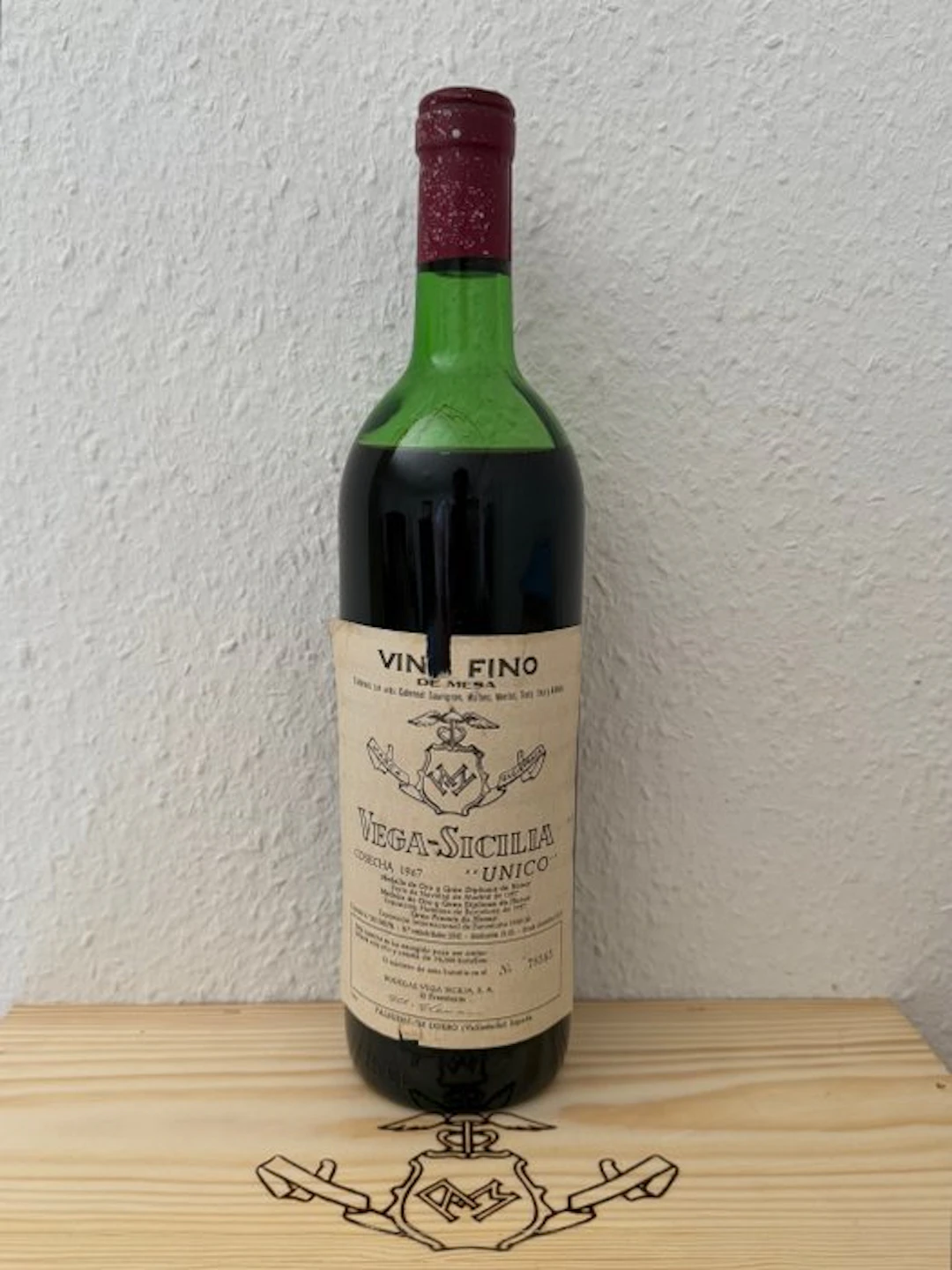 1967 Vega Sicilia, Único - Ribera del Duero Gran Reserva - 1 Bottle (0.75L)