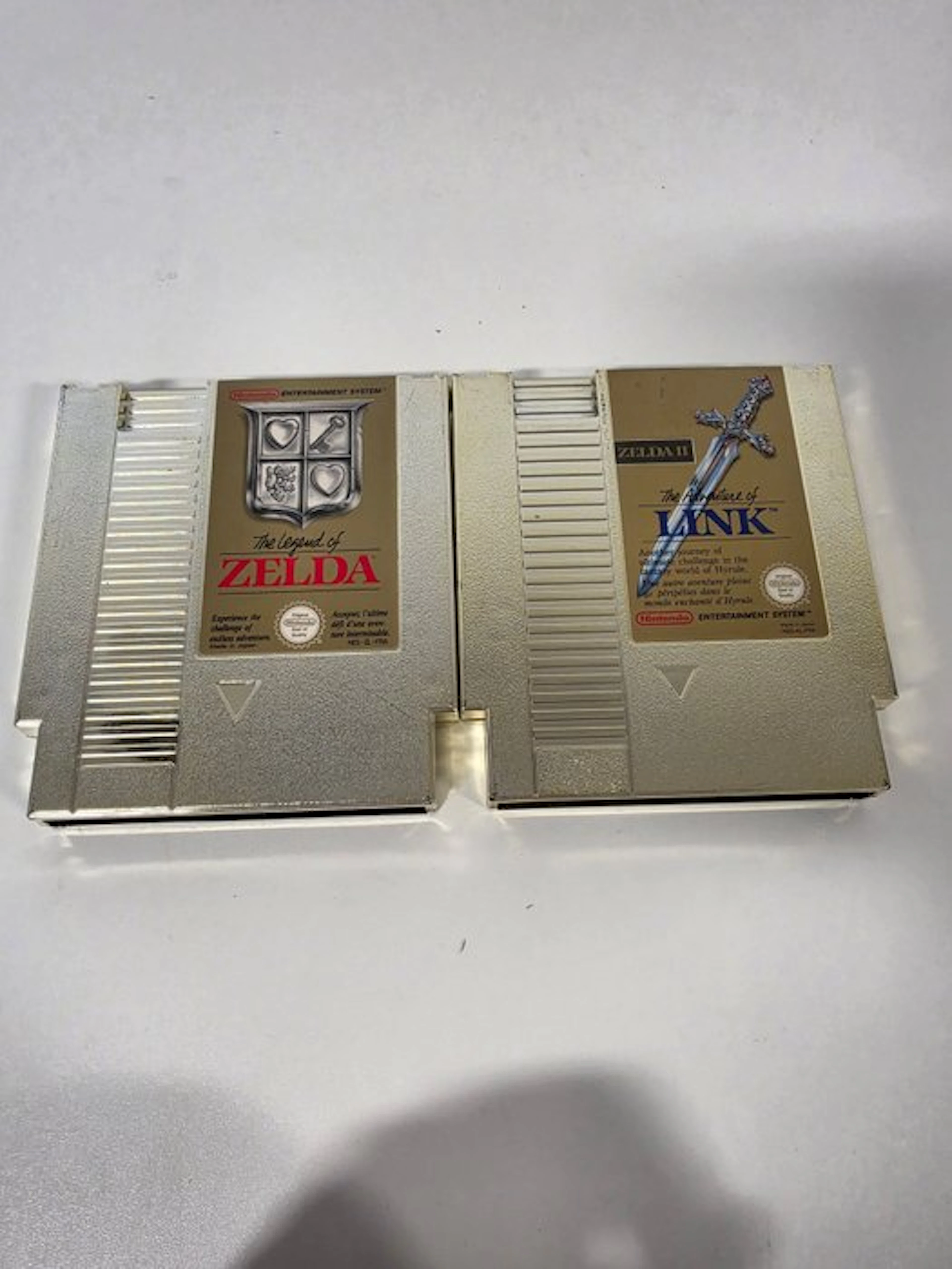 Nintendo - Nes - Zelda I & Zelda II the Adventure of Link...