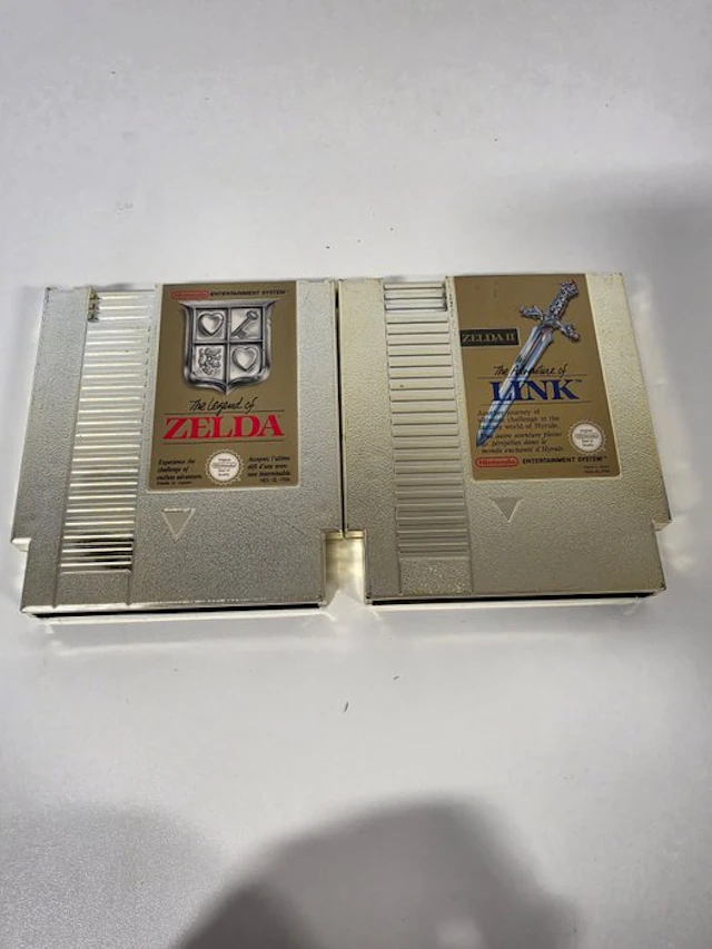 Nintendo - Nes - Zelda I & Zelda II the Adventure of Link...