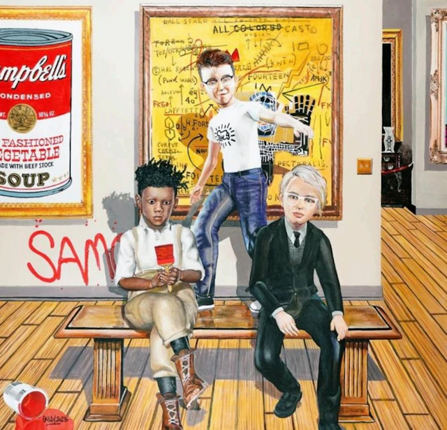 Gully (1977) - Jean-Michel, Keith and Andy meet Warhol, Basquiat and Haring 26