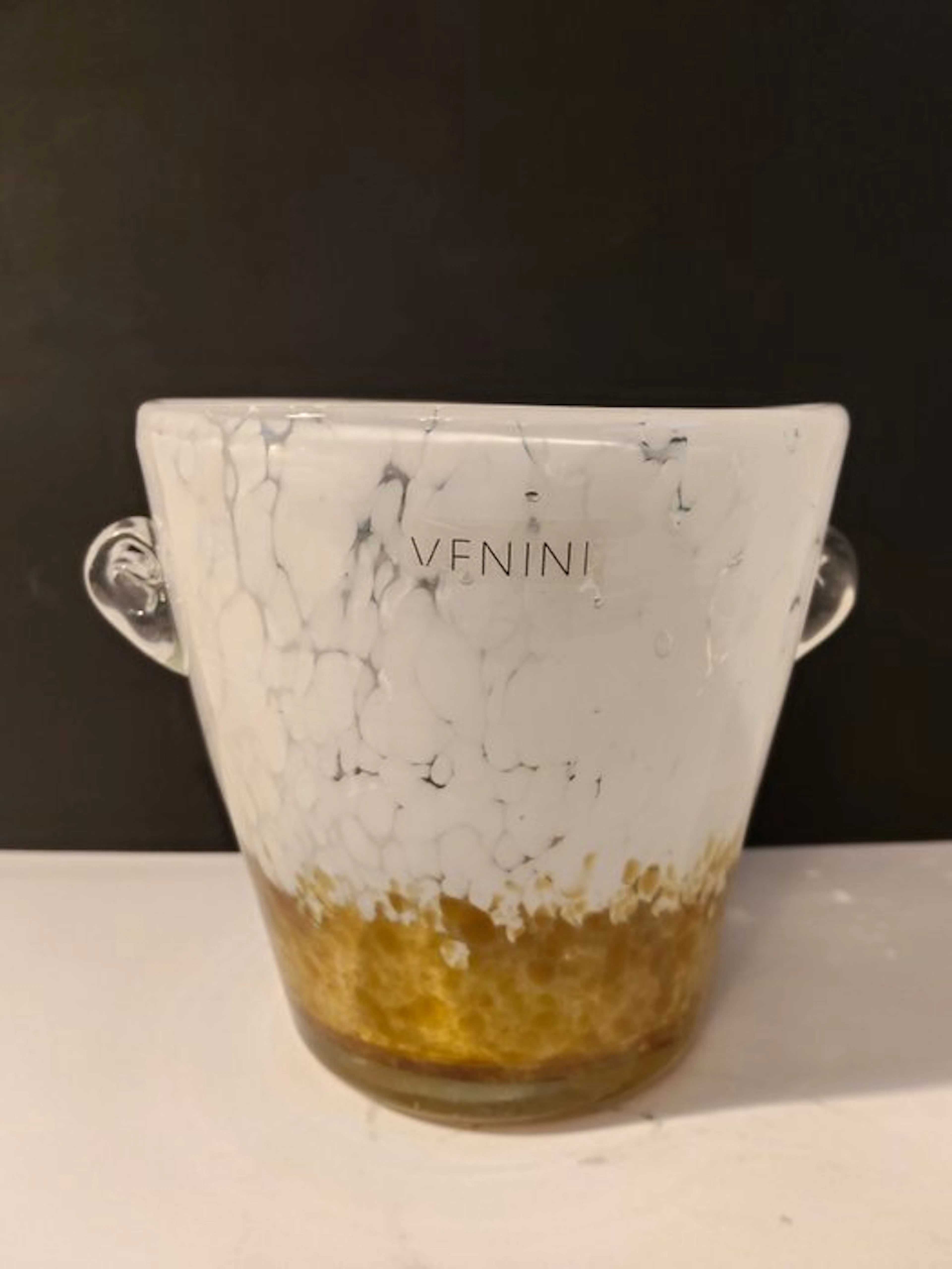 Venini - Venini Studio - Ice bucket - Murano glass - Venini Murano glass