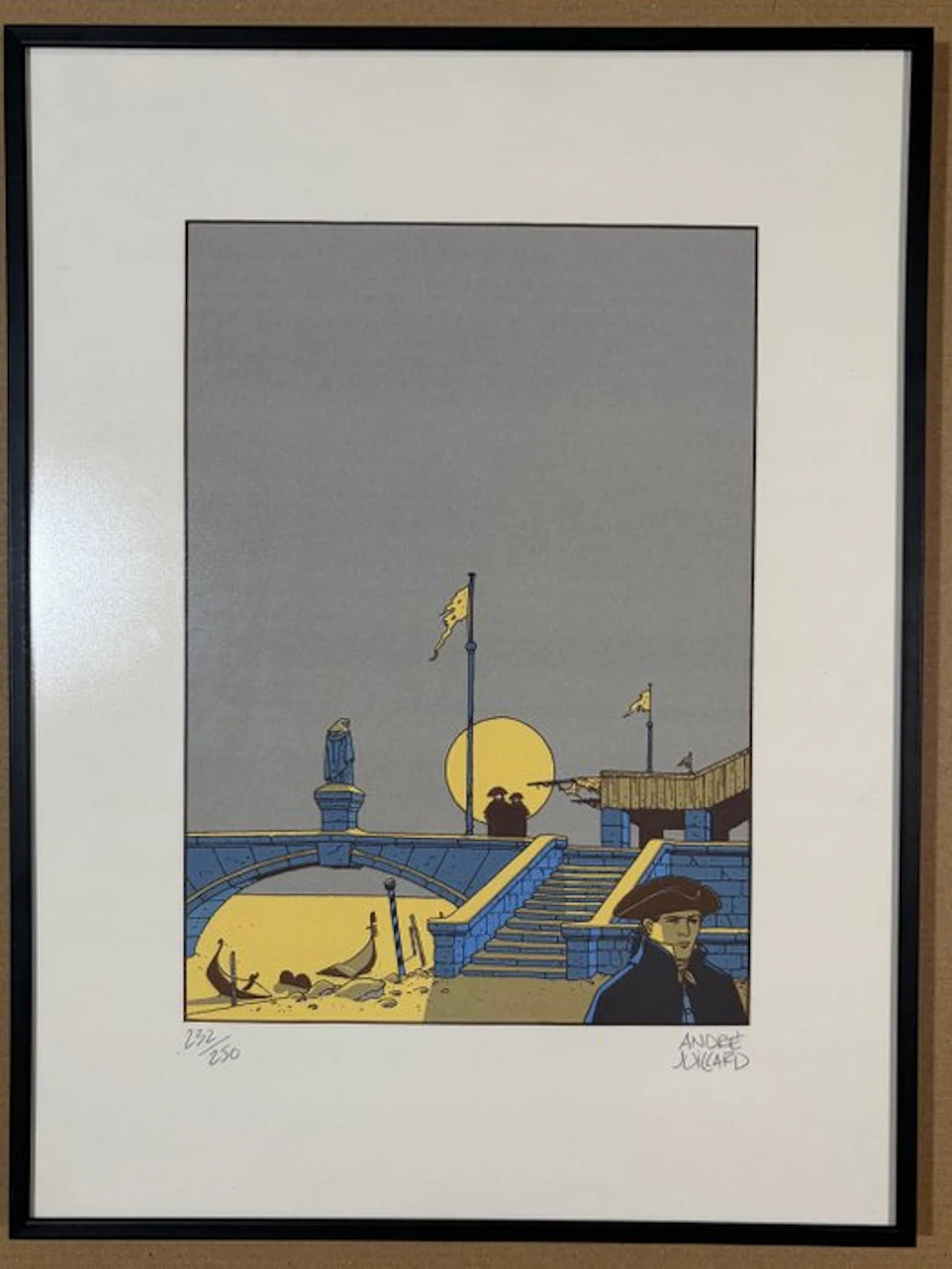 André Juillard - 1 Silkscreen - Venise