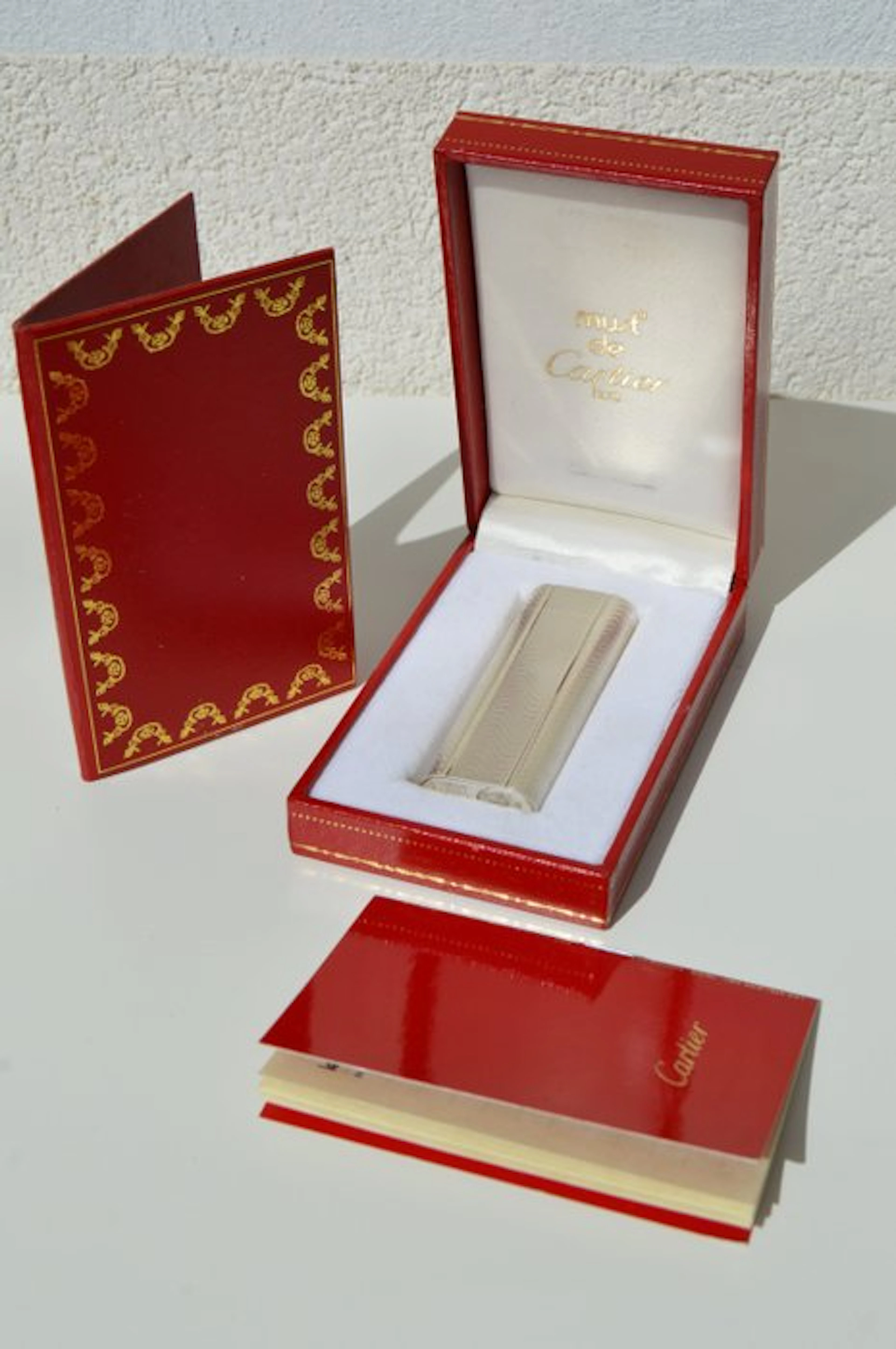 Cartier - Must de Cartier - Wave Pattern - Full set NOS...