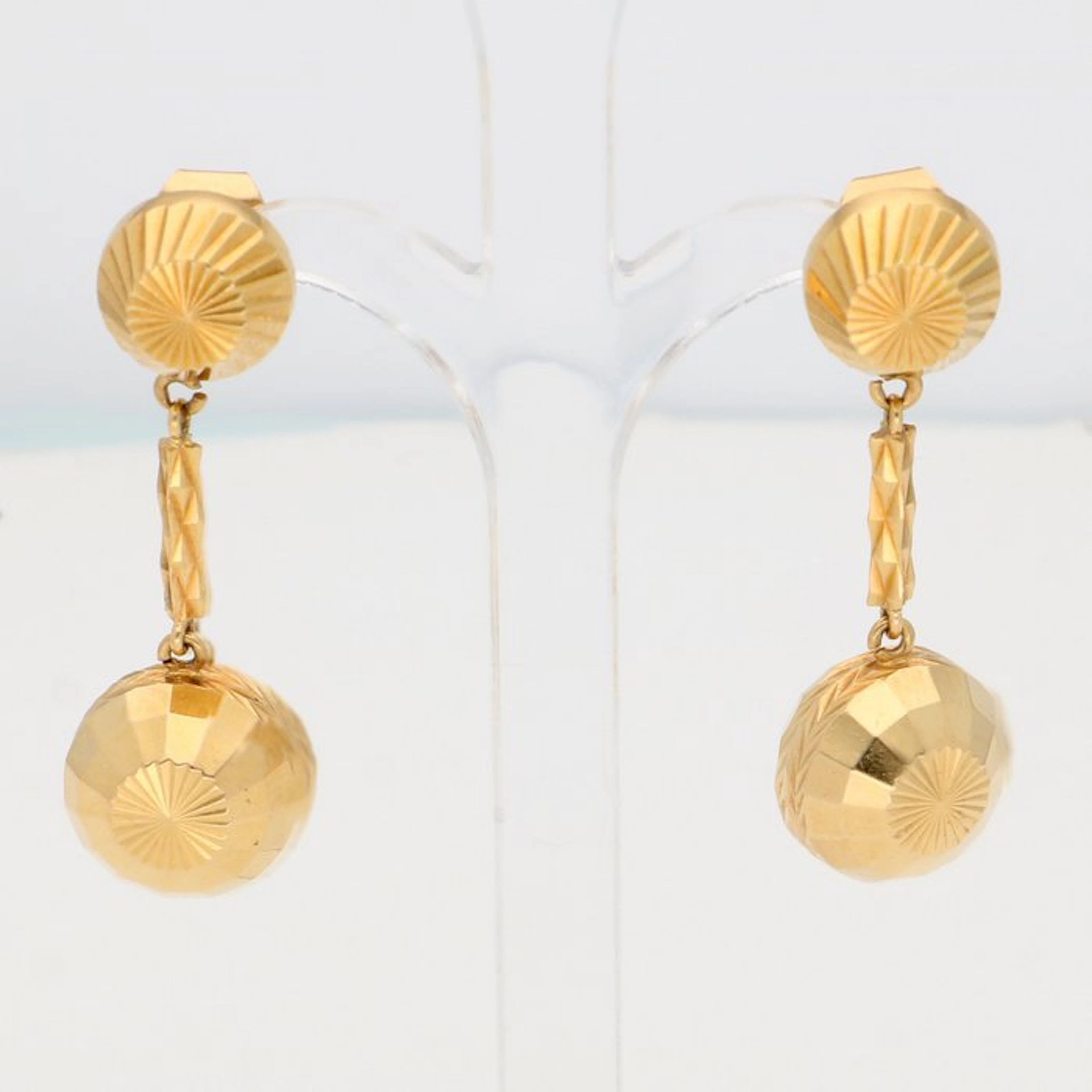 Earrings - 18 kt. Yellow gold