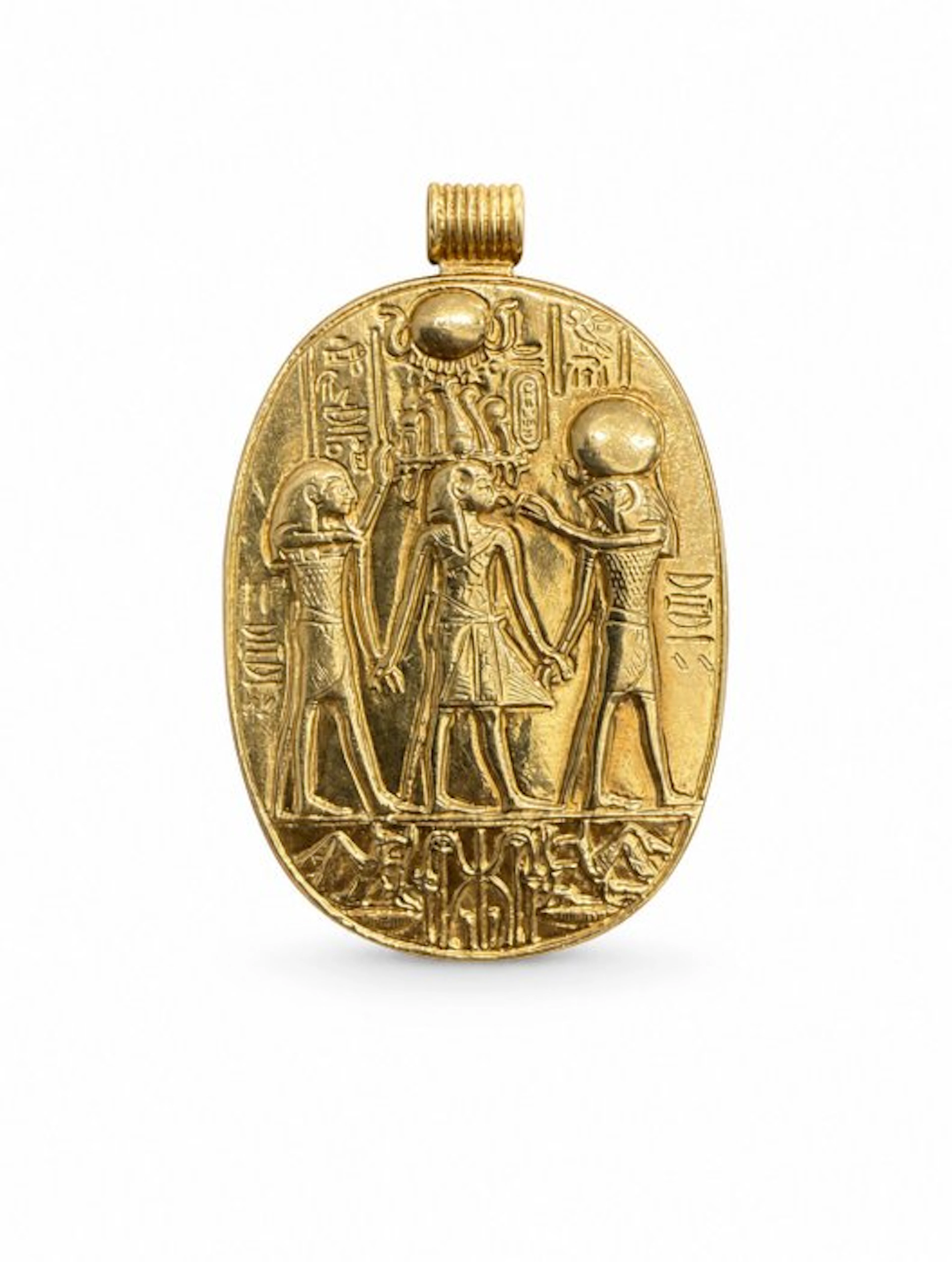 Necklace - 18 kt. Yellow gold Lapis lazuli