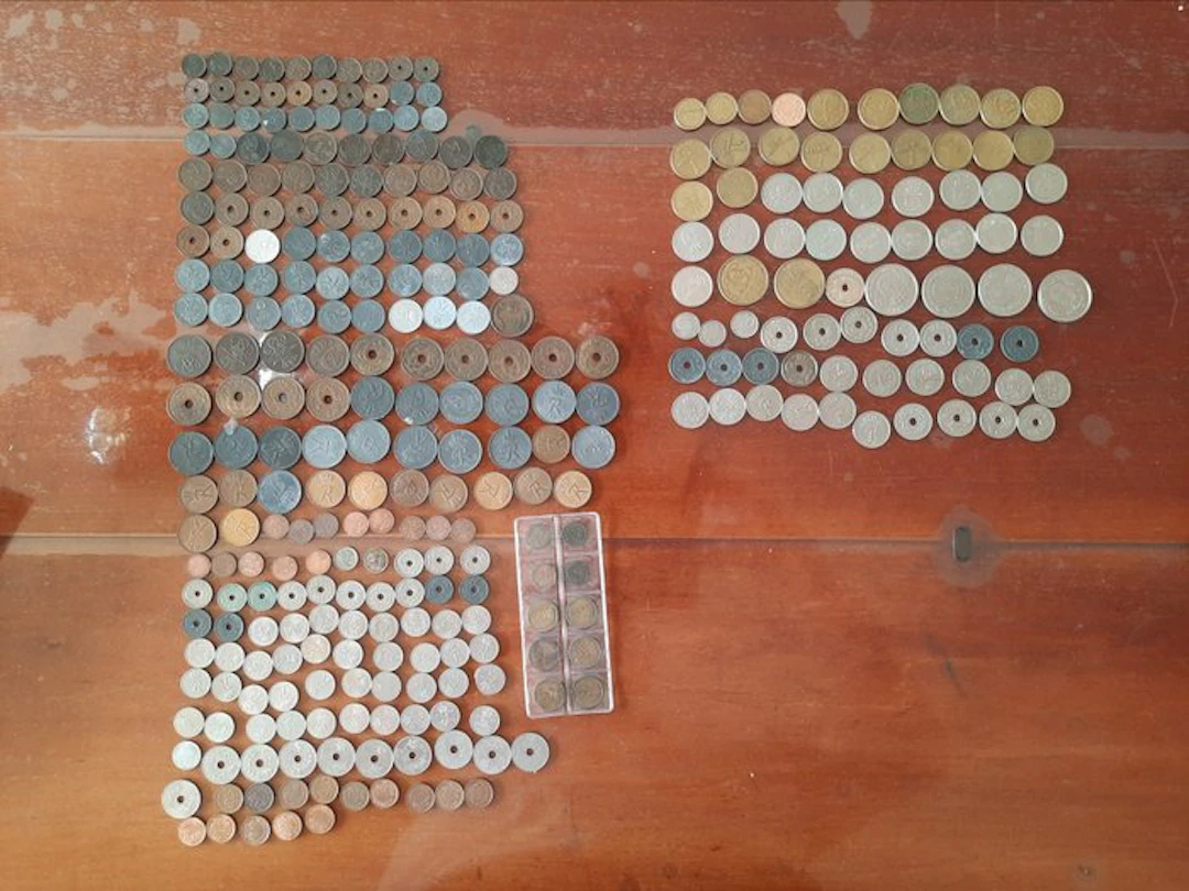 Denmark. Verzameling van 306 munten van Denemarken Van 1 öre tot 10 Kronen