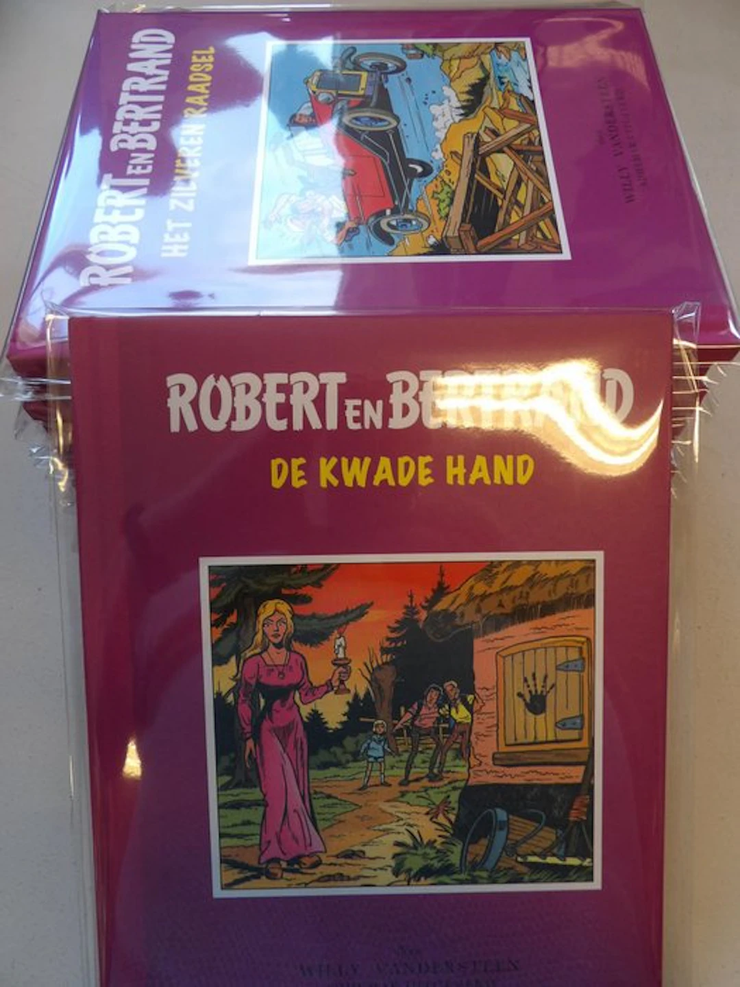 Robert en Bertrand 1 t/m 10 - Adhemar - luxe hc met prent...