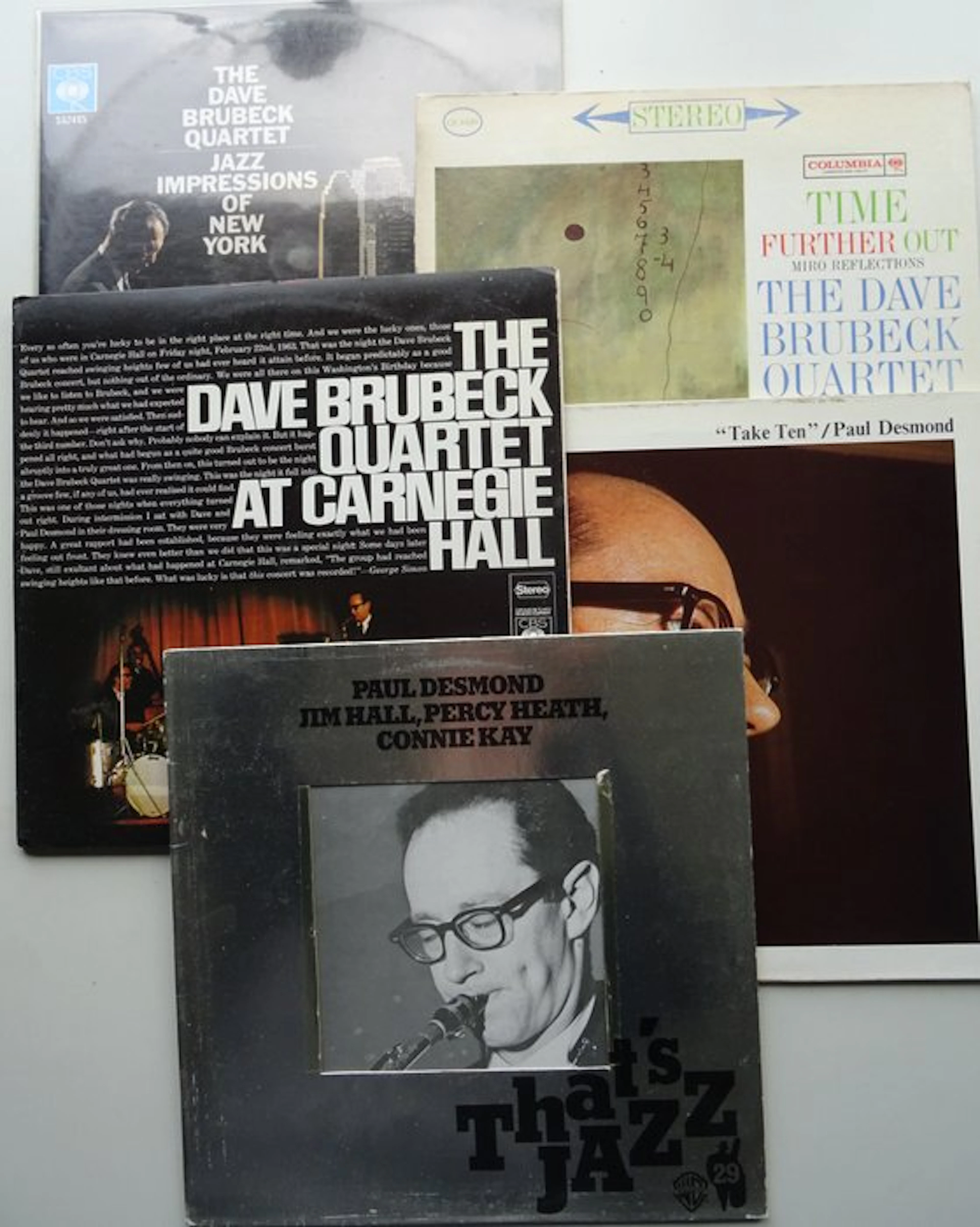 Dave Brubeck and Paul Desmond - 5 Great Albums - Multiple...