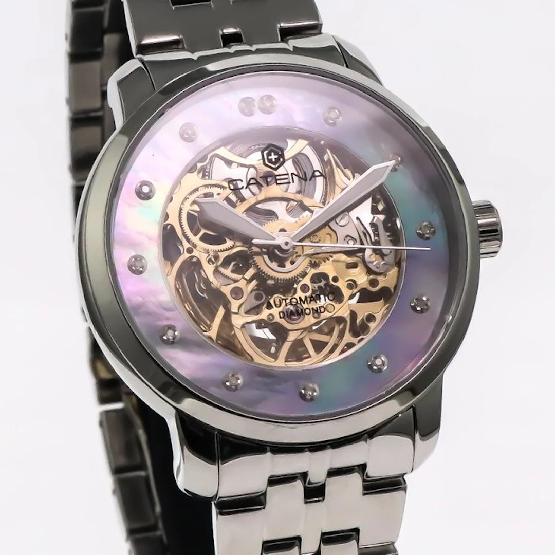 Catena - Skeleton Diamond Automatic Swiss Made Watch...