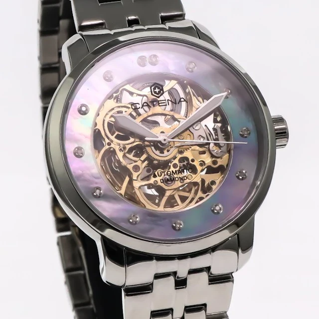 Catena - Skeleton Diamond Automatic Swiss Made Watch...