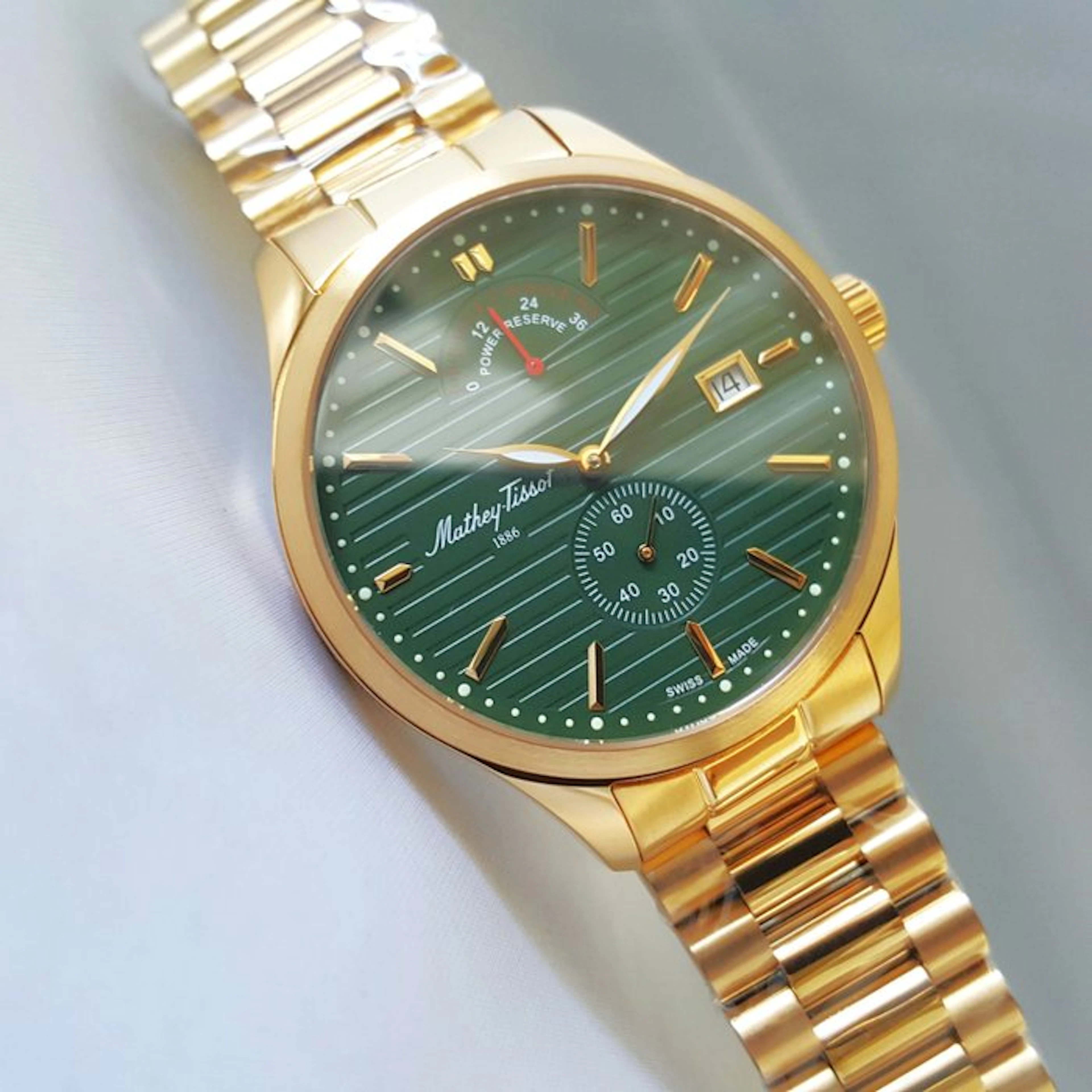 Mathey-Tissot - POWER RESERVE - 35 Jewels - Swiss...