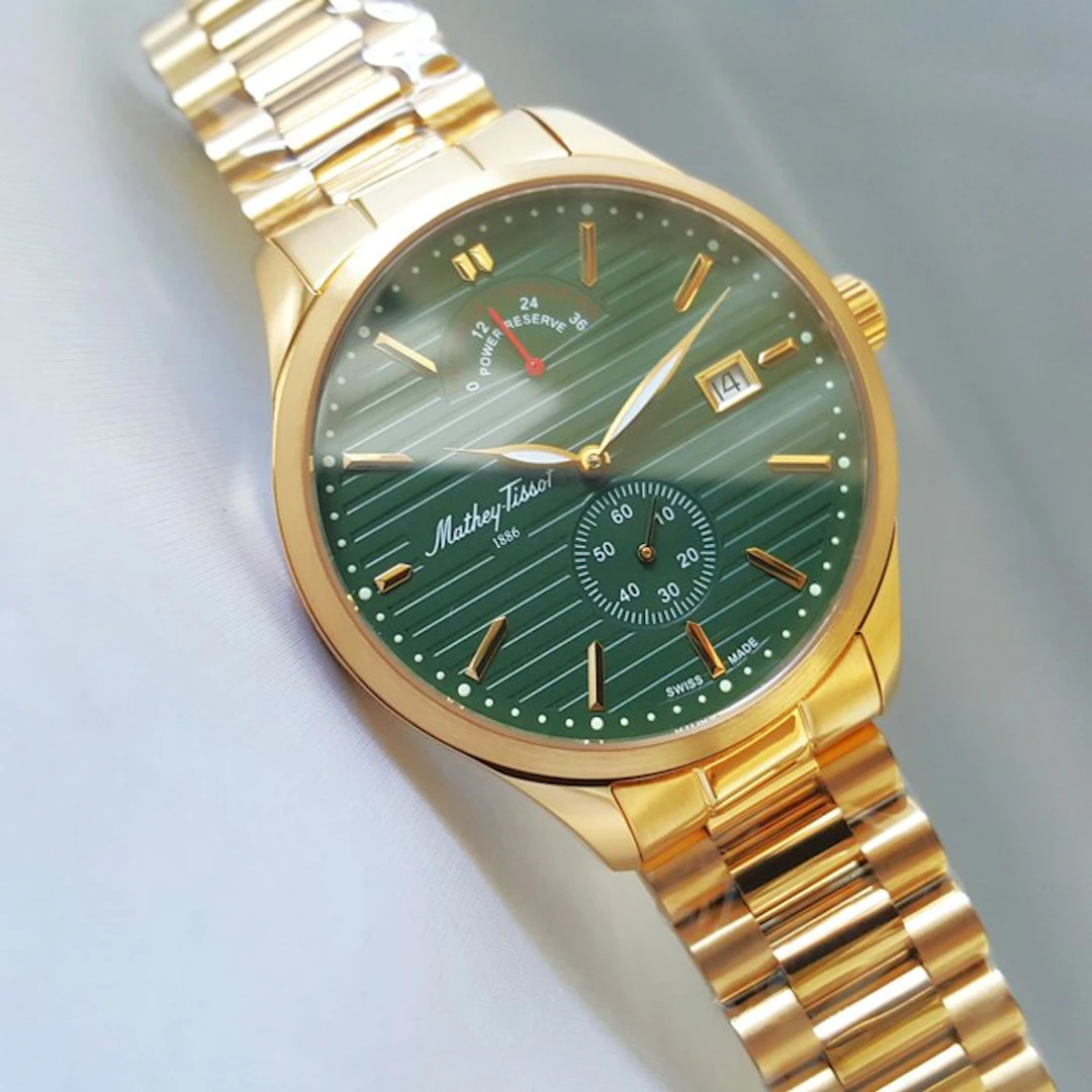 Mathey-Tissot - POWER RESERVE - 35 Jewels - Swiss...