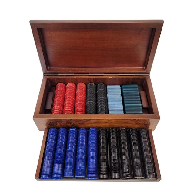 Poker set - Wood