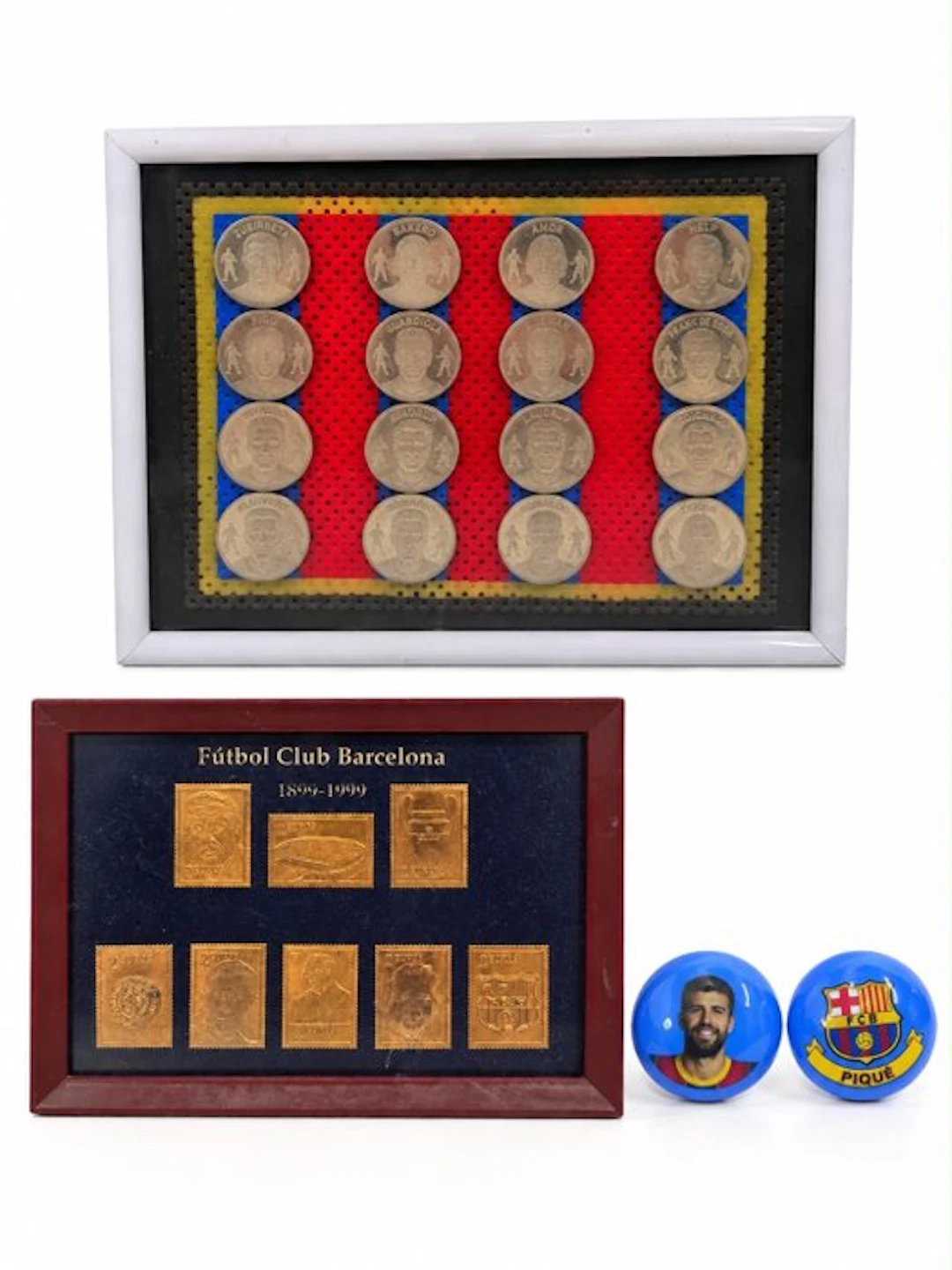 FC Barcelona - 24K Gold Stamps