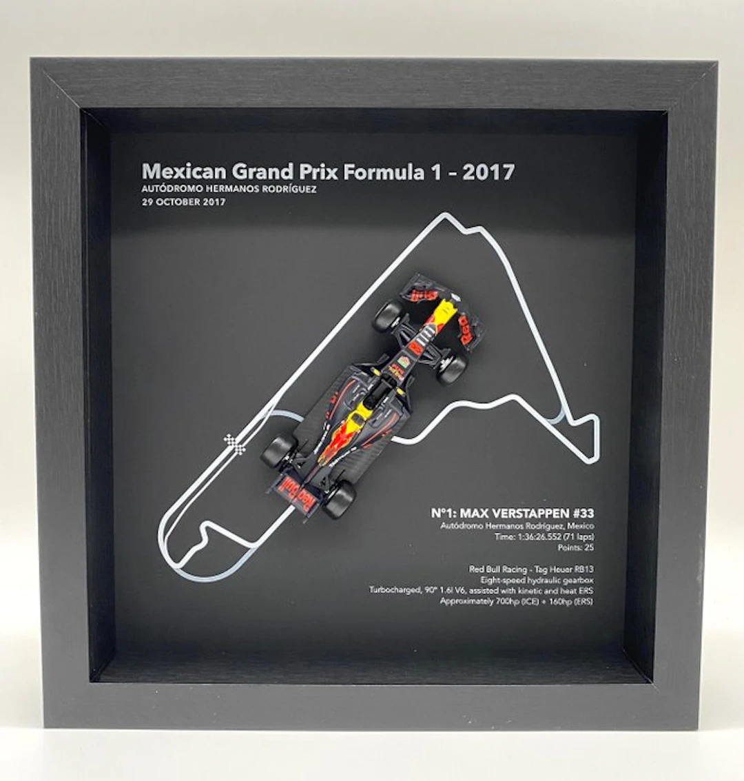 Artwork - Red Bull - Max Verstappen - GP F1 Mexico 2017...