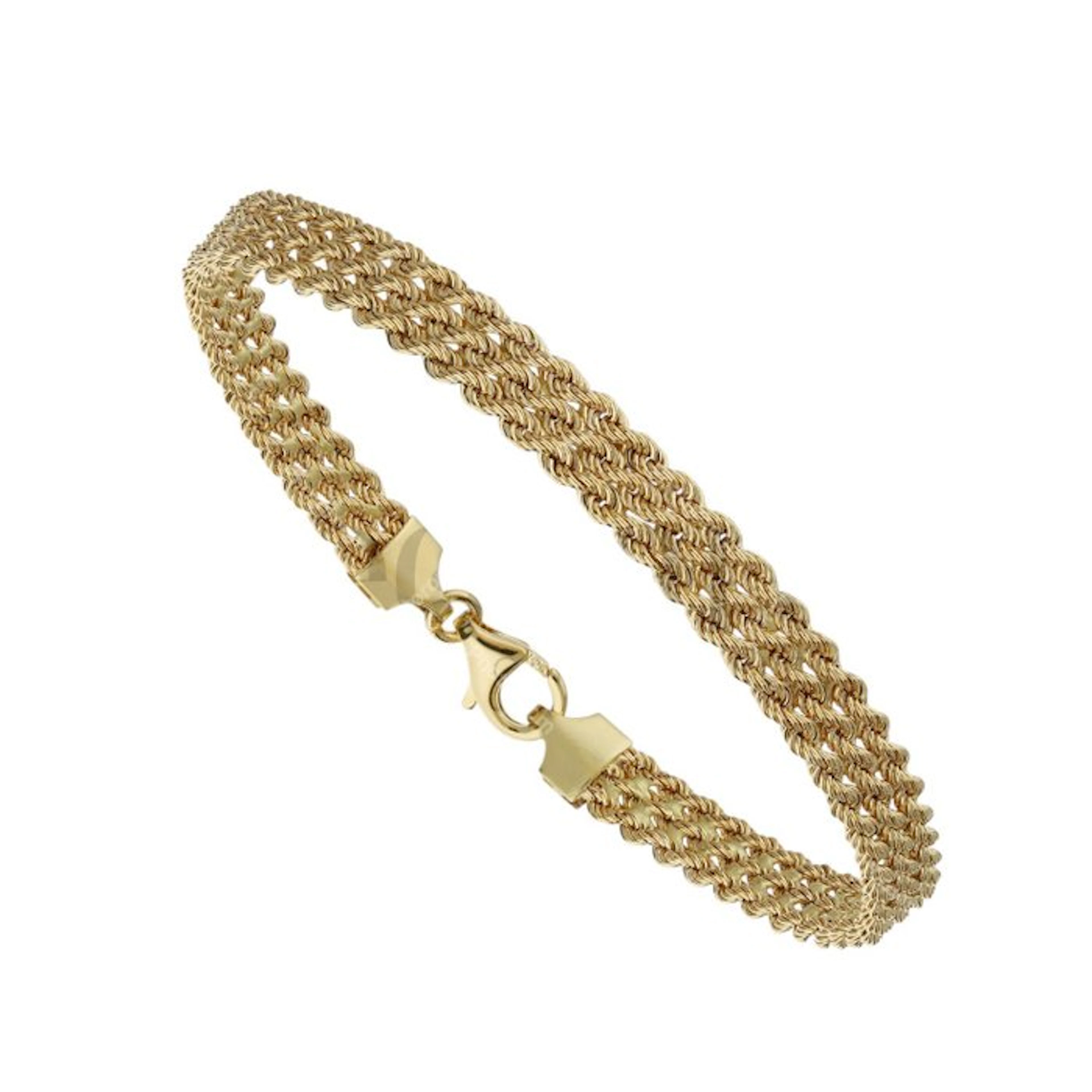 Bracelet - 18 kt. Yellow gold - 18k bracelet, 4.9 g, 21 cm