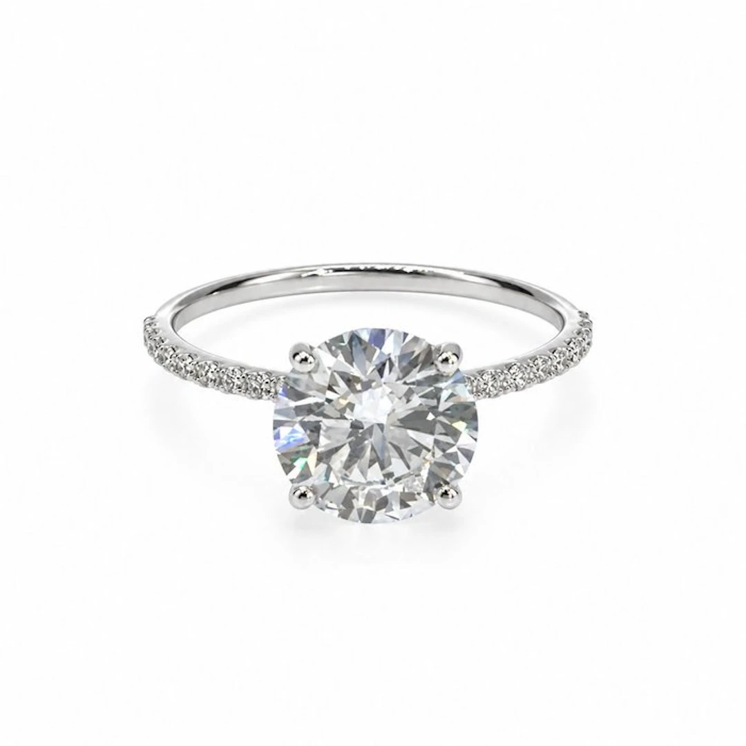 No reserve price - Ring - 14 kt
