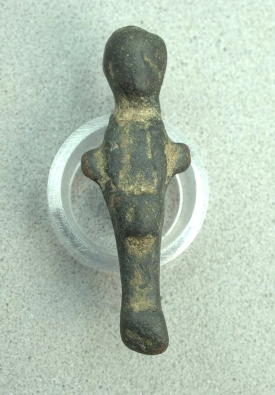 Roman Bronze Hermes/Mercury Protective Amulet - 32 mm