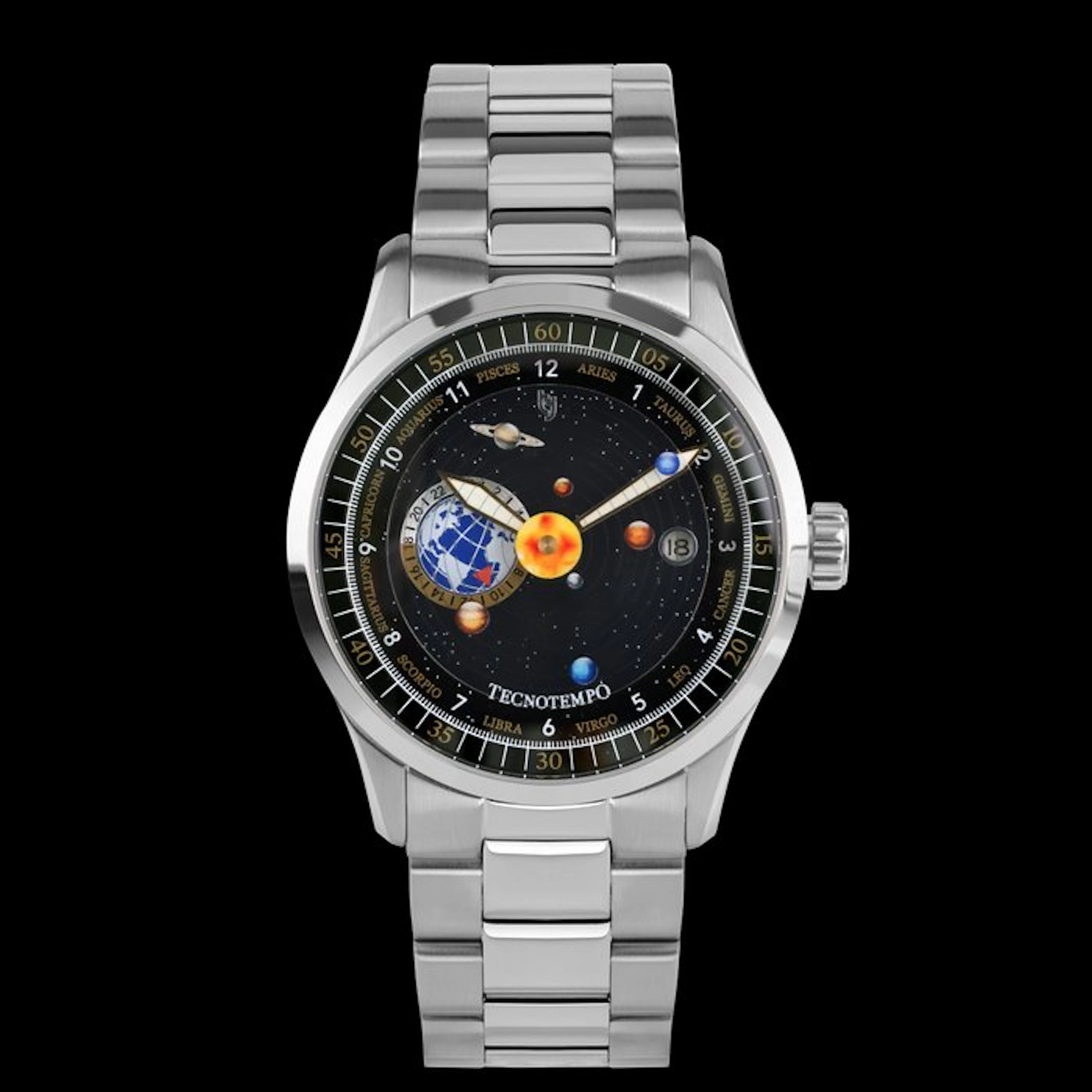 Tecnotempo - Automatic "Dynamic Solar System" - Designed...
