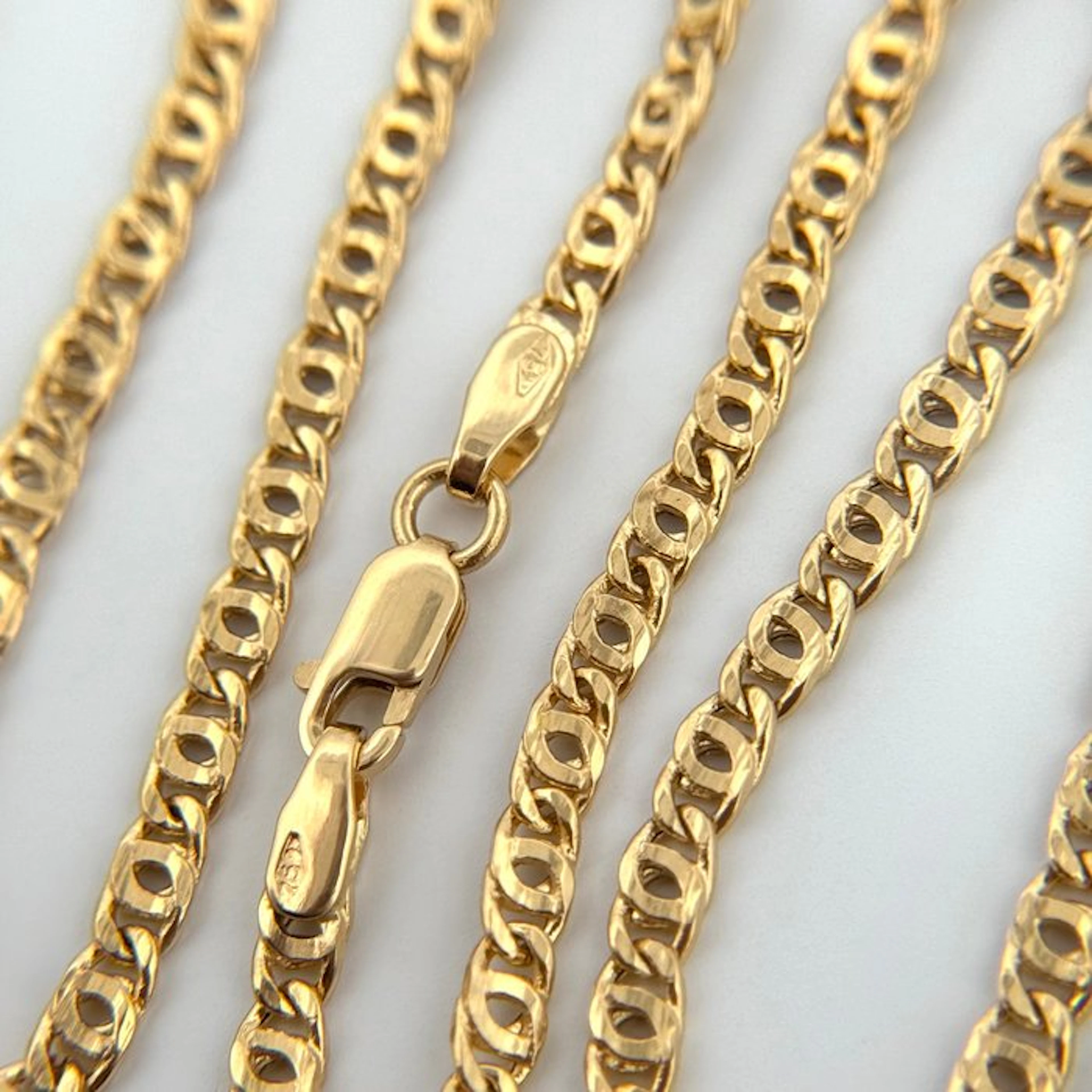 No reserve price - Necklace - 18 kt. Yellow gold - Made in Italy - 50 cm
