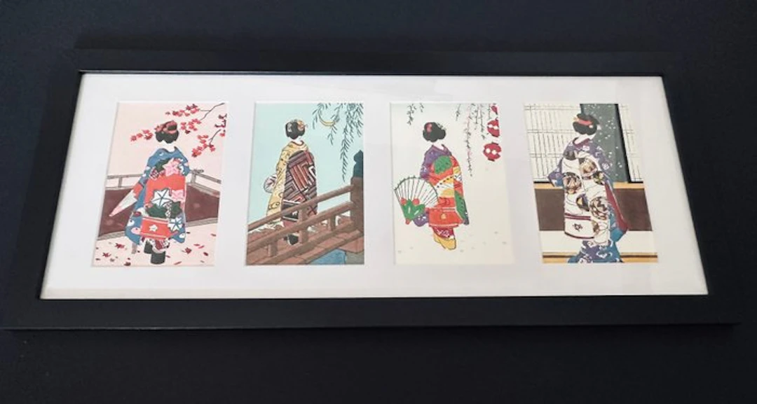 Four seasons with Kimono - Unsodo - Japan