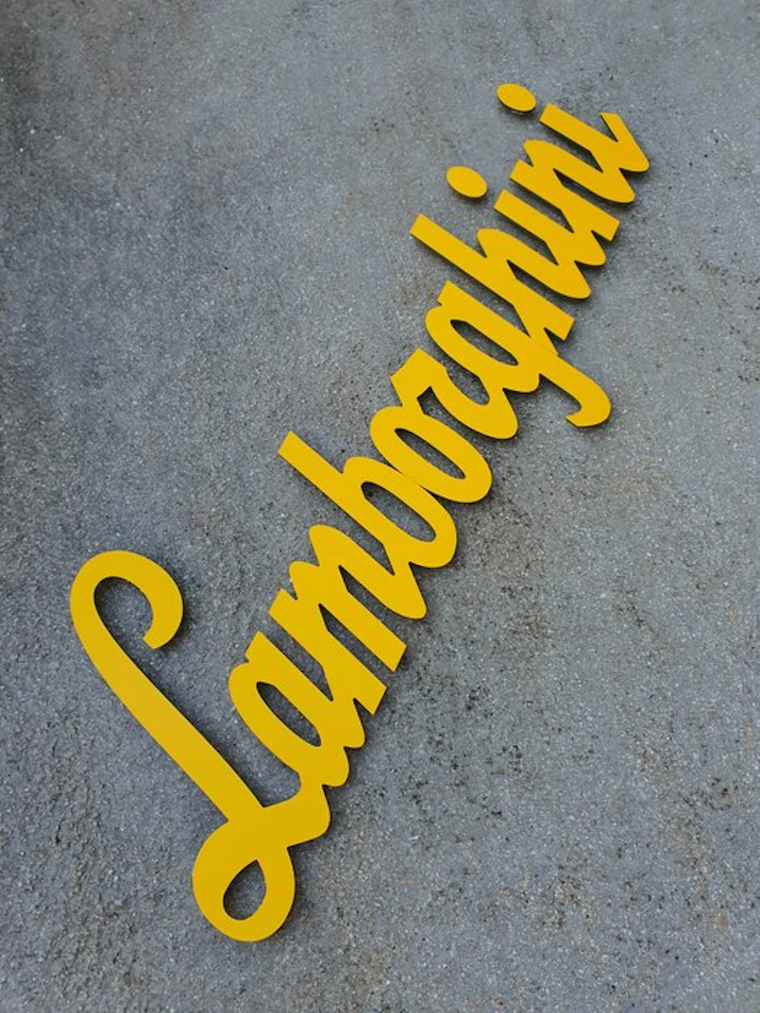 Professional Wall logo Aluminium* - Lamborghini