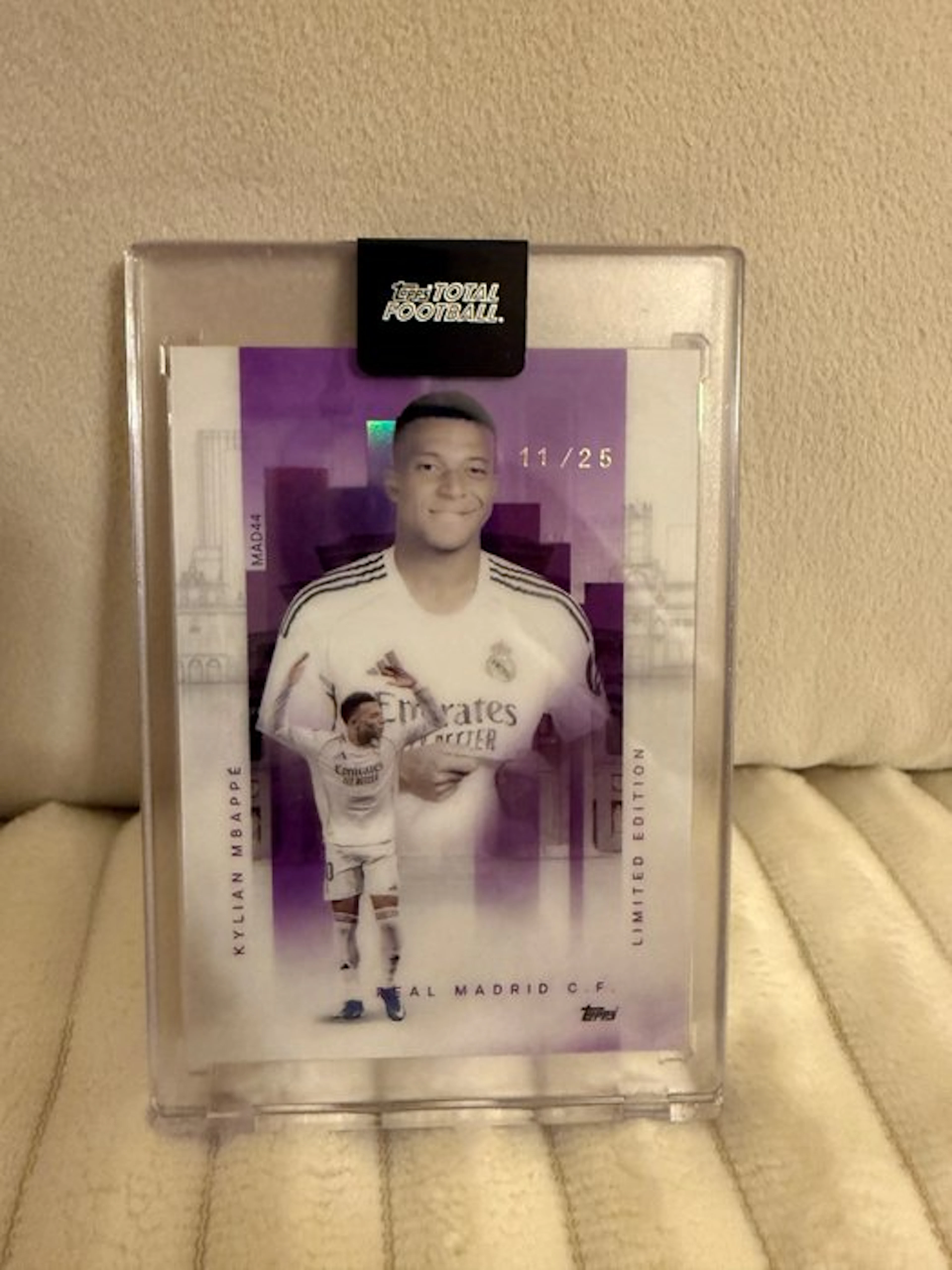 2024 Topps Topps Total Football Kylian Mbappé /25 Limited edition