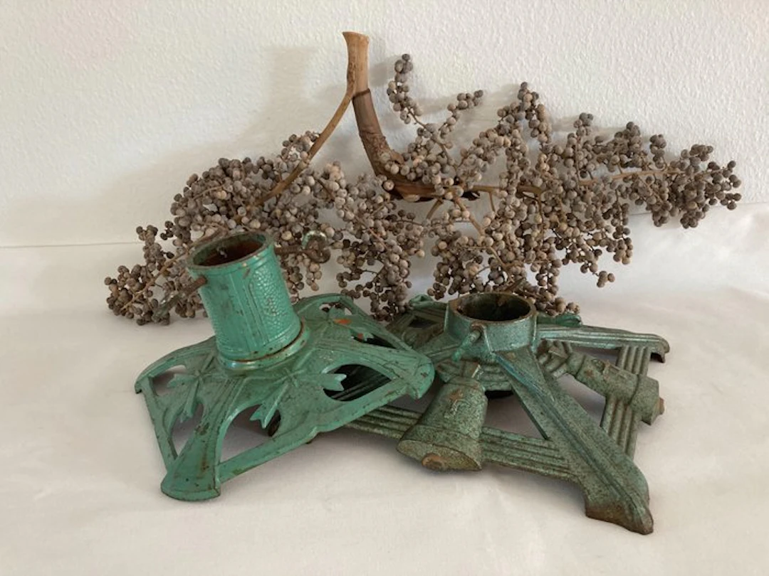 Stand (2) - Cast iron - Christmas tree stand