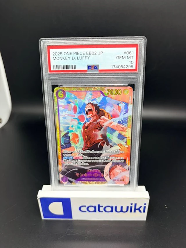 One Piece - 1 Graded card - Monkey D
