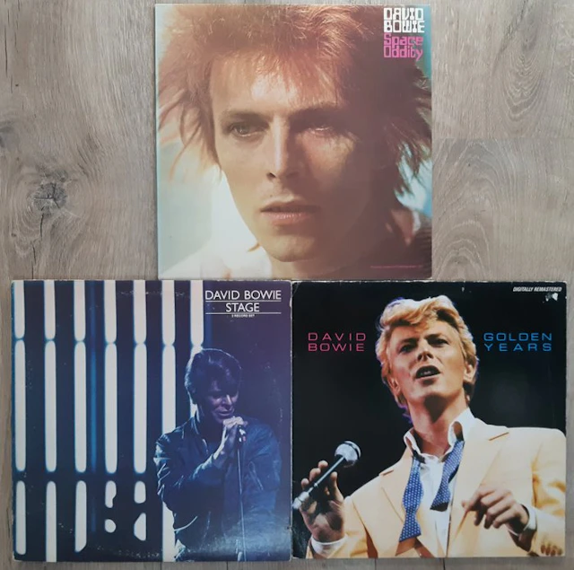 David Bowie - Space Oddity / Stage / Golden Years - Multiple titles - LP - 1972