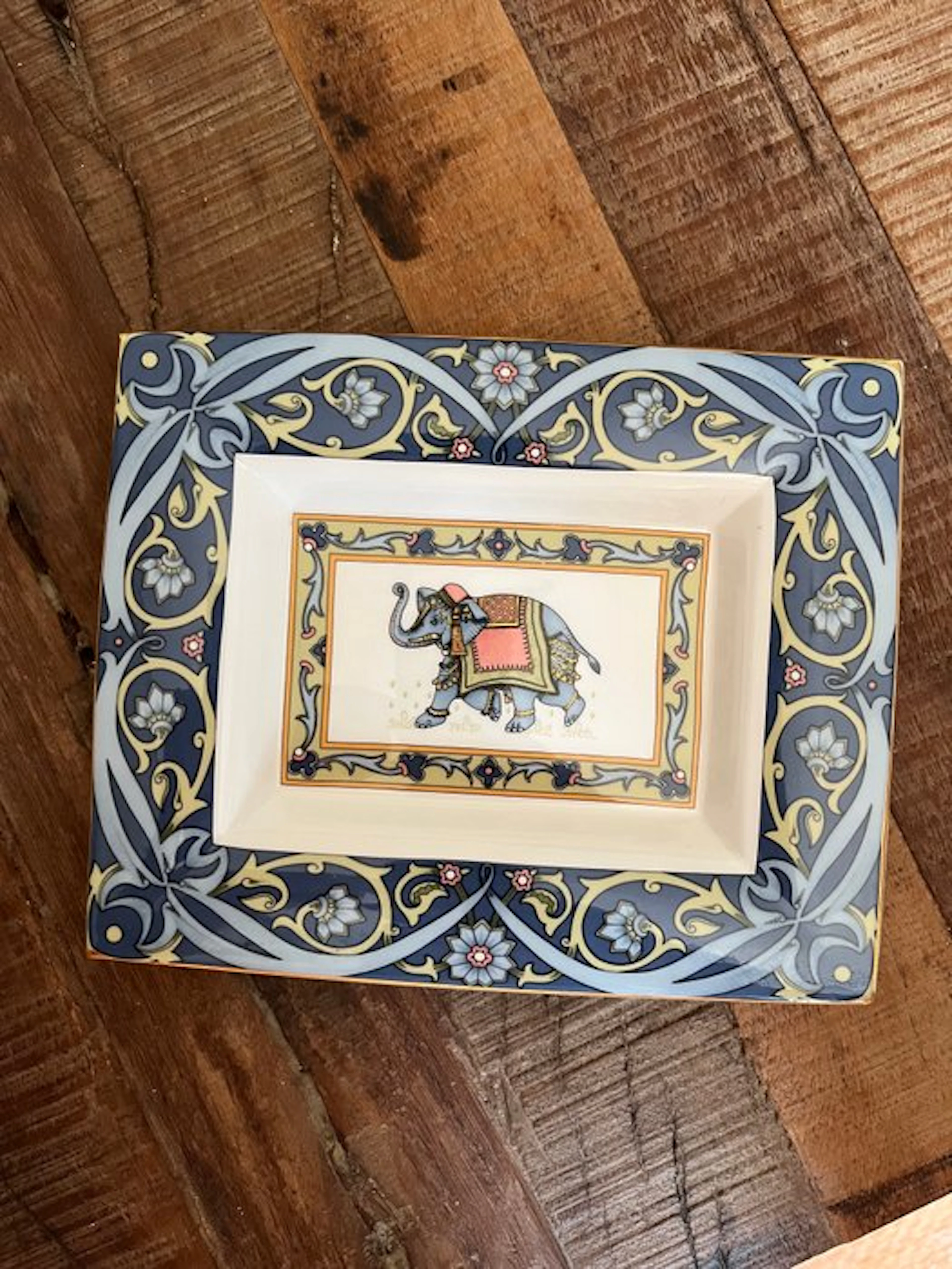 Vide poche - Wedgwood - Blue elephant - United Kingdom