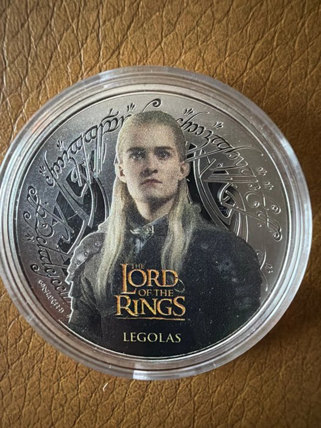 Samoa. 1/2 Dollar 2022 Herr der Ringe - Legolas, 1 Oz (.999) (No reserve price)