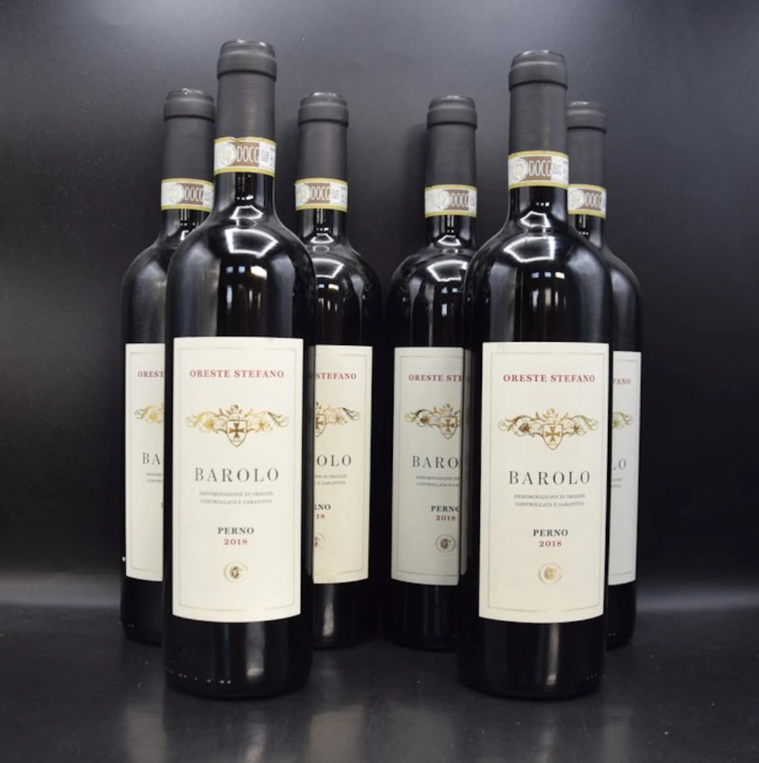 2018 Oreste Stefano, "Perno" - Barolo - 6 Bottles (0.75L)