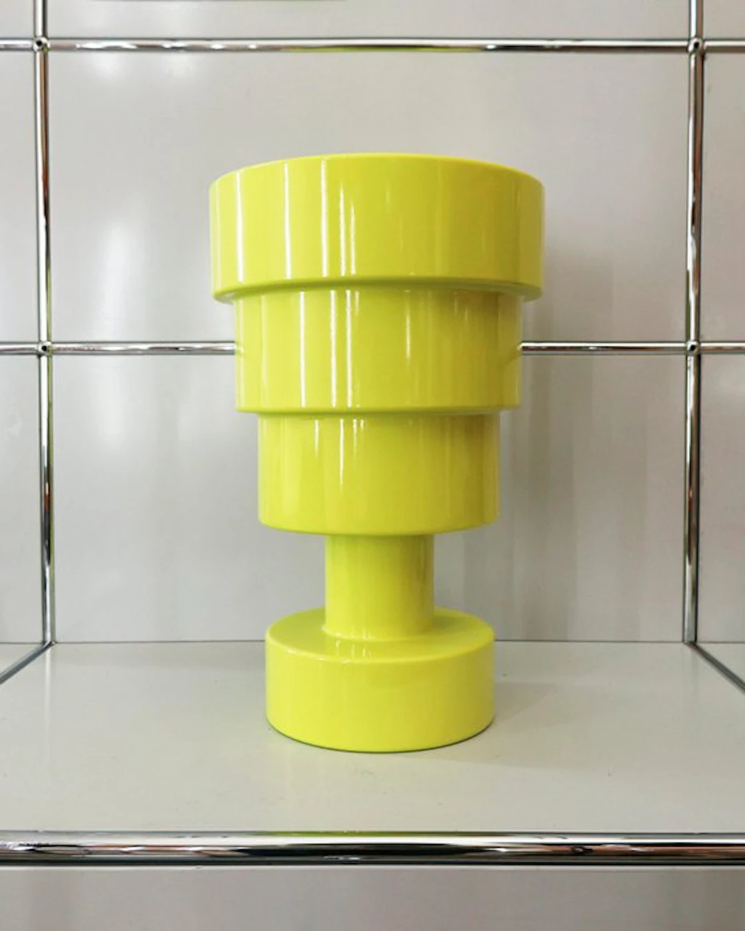 Kartell - Ettore Sottsass - Calice - Flower pot - Green - Plastic