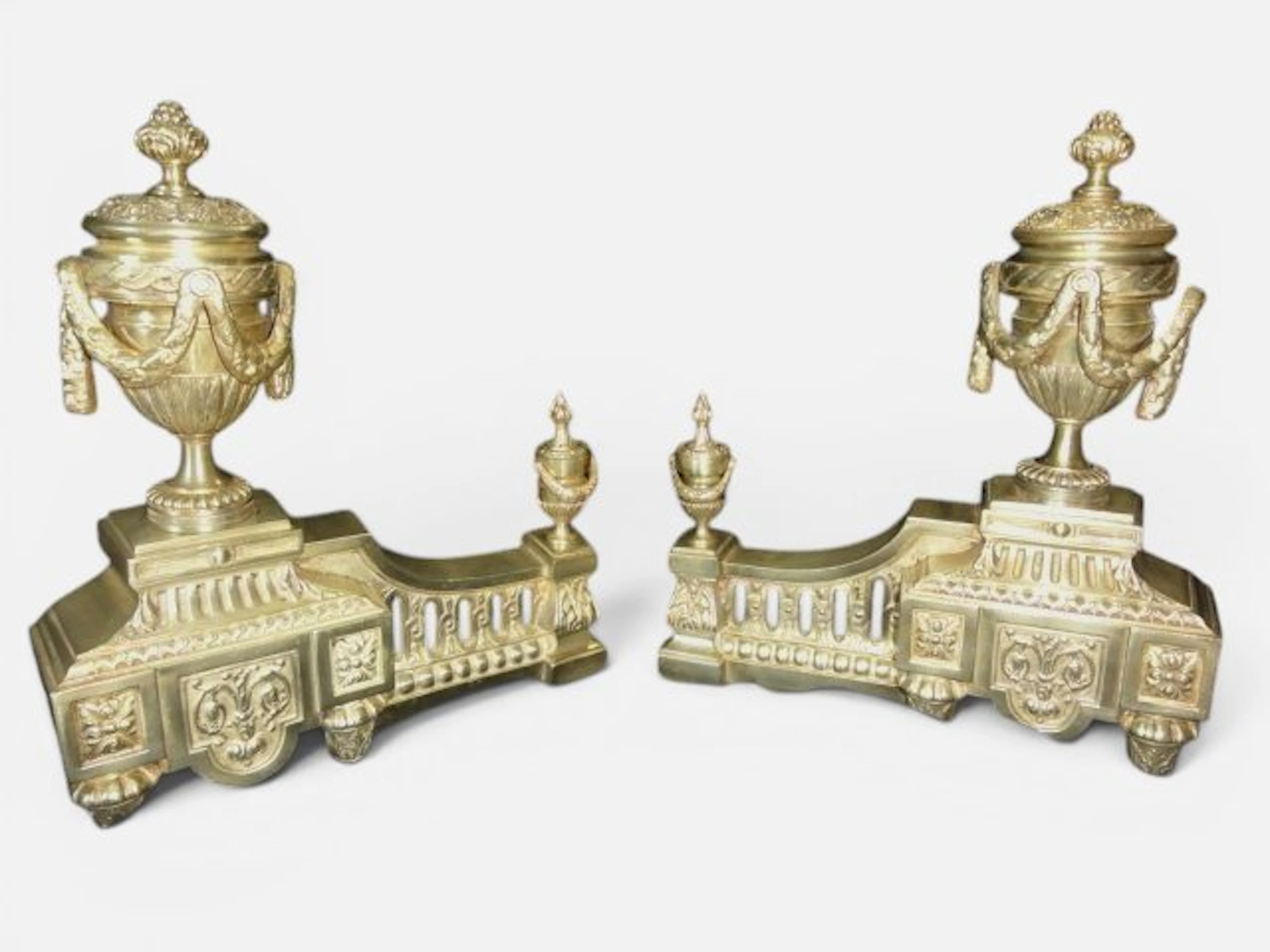 Fireplace accessory - Bronze - Koppel Andirons bronze